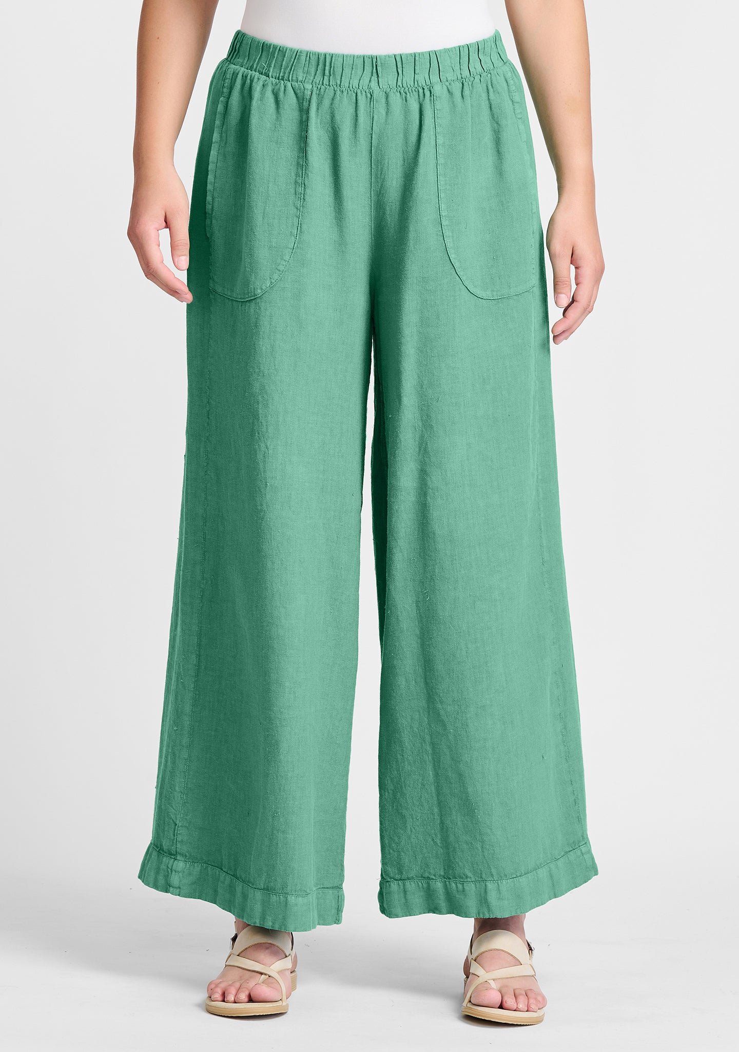 brighton pant linen pants details