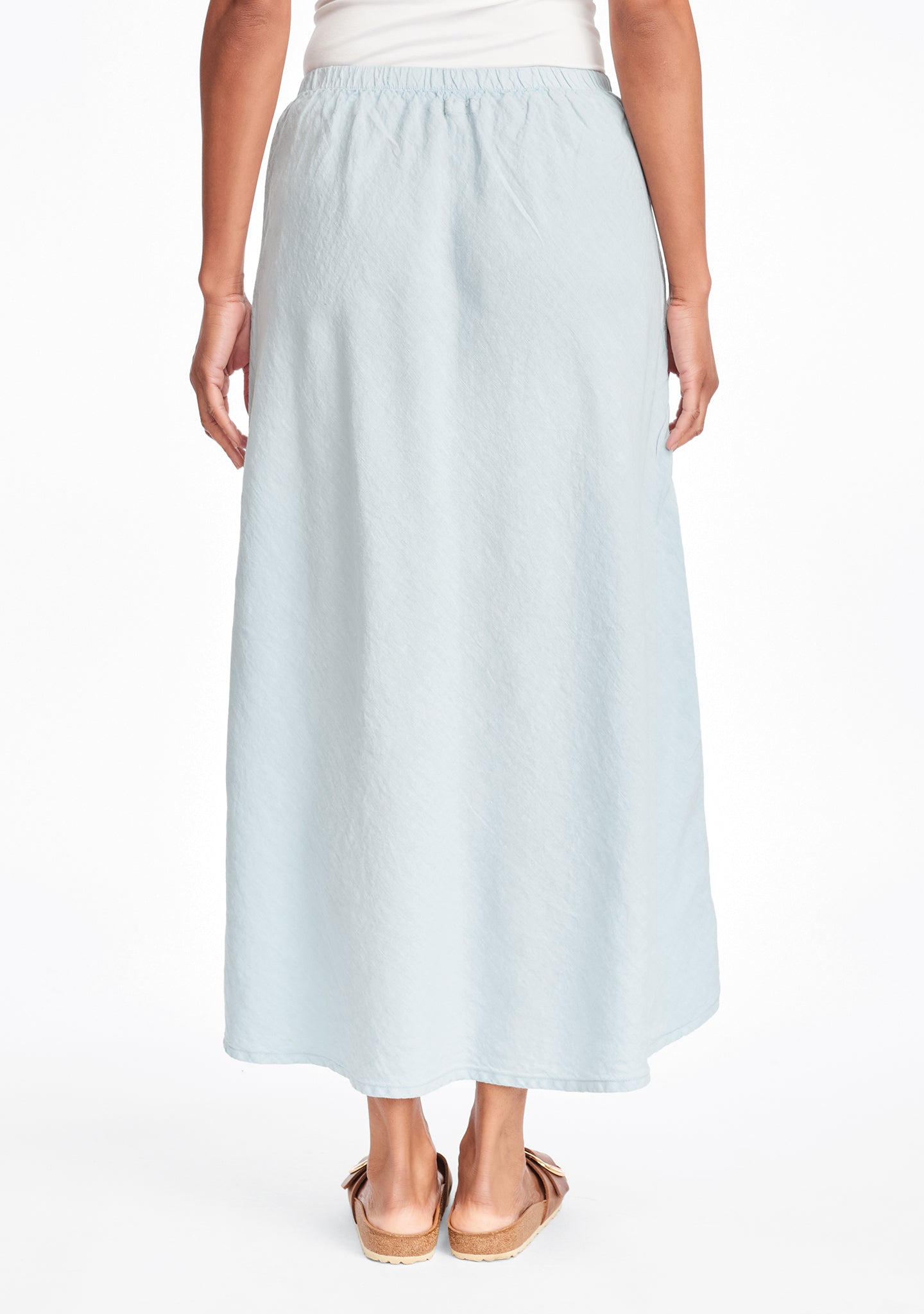 evening skirt linen maxi skirt details
