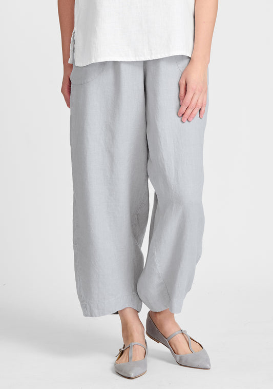 seamly pant linen pants grey