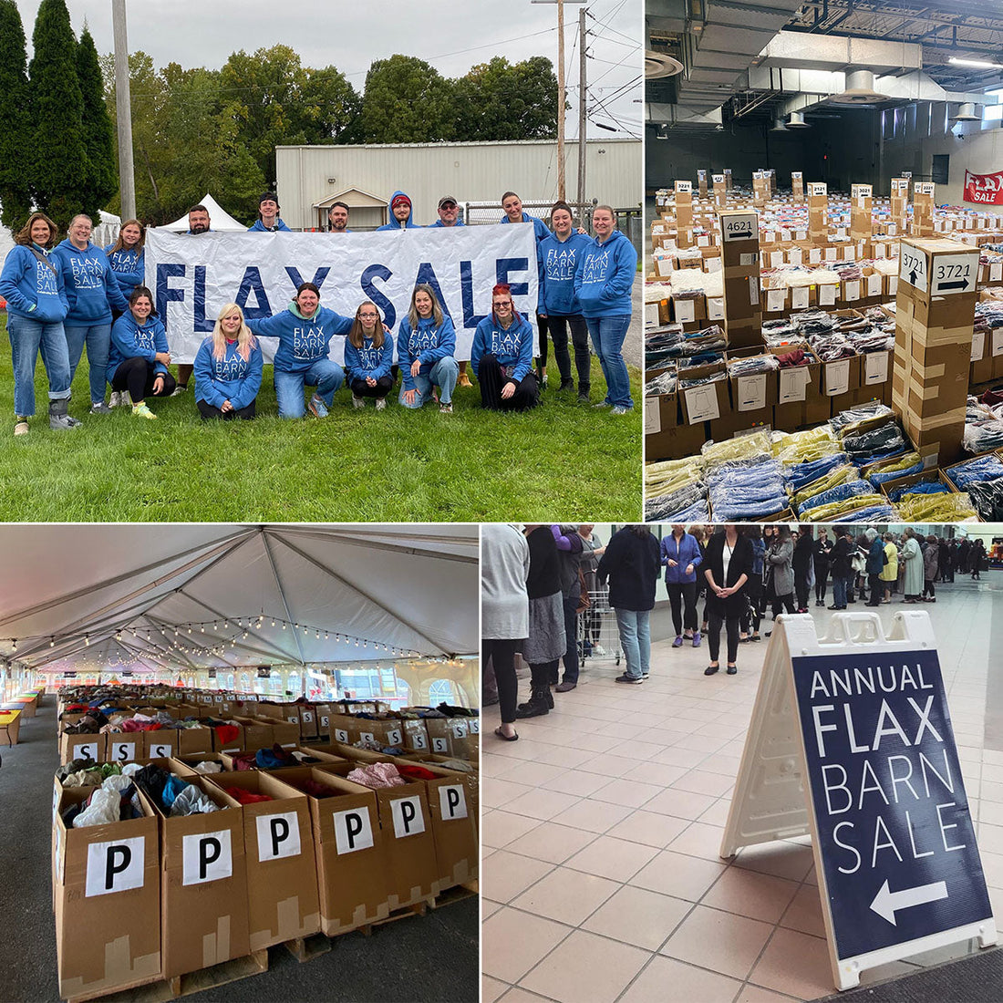 collage of images from sale events