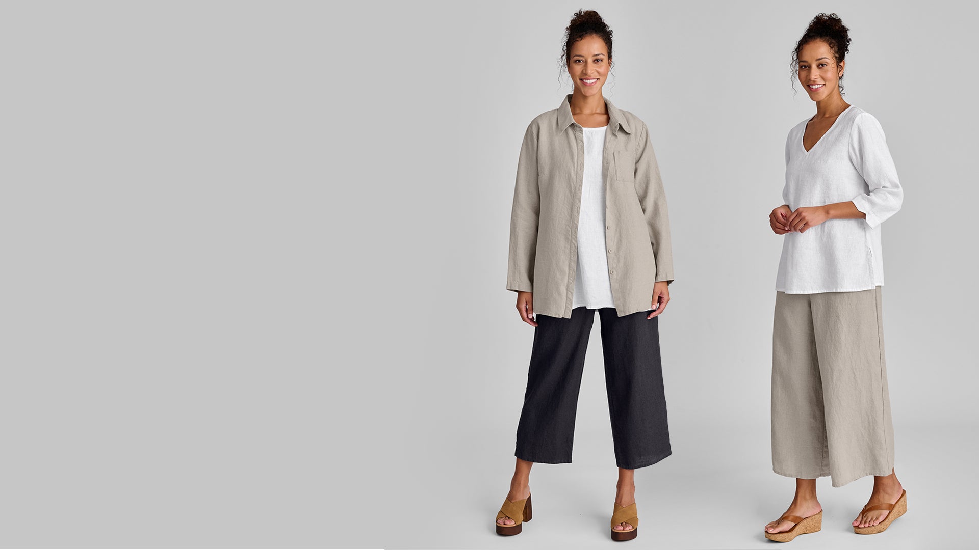 FLAX - Women's linen clothing collection capsule wardrobe