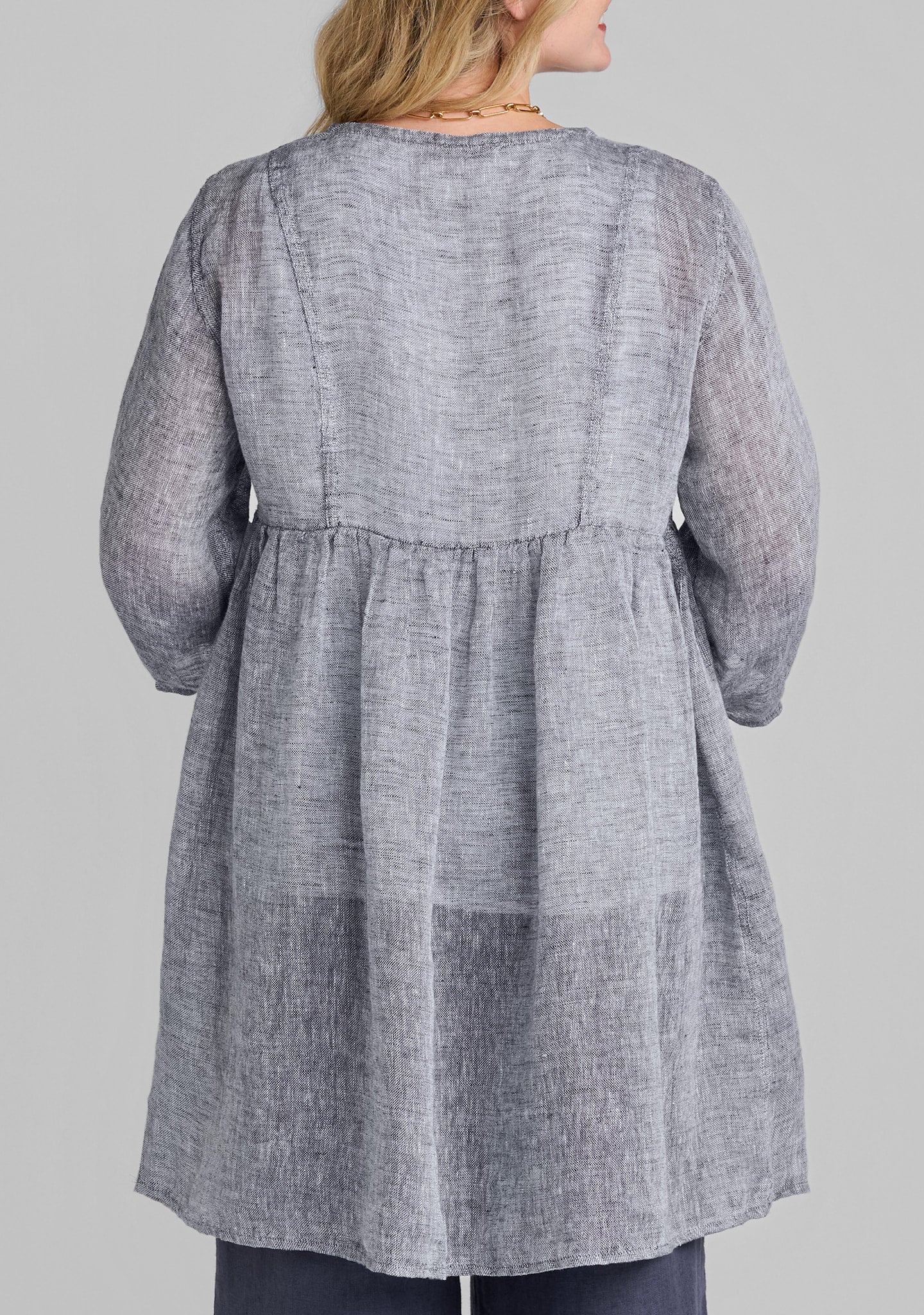 affinity jacket linen jacket details