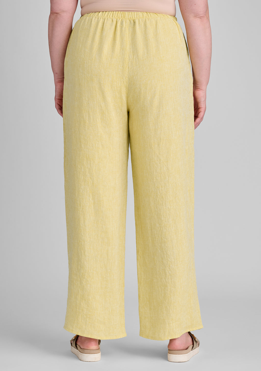 amelia pant linen pant details