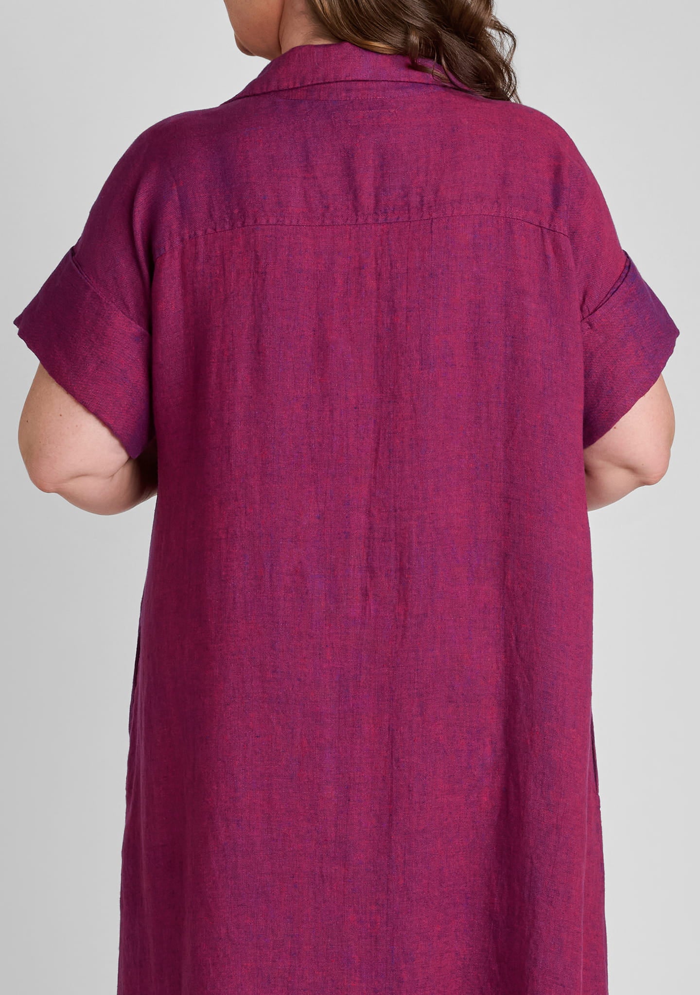 back view of shoulder and neck details