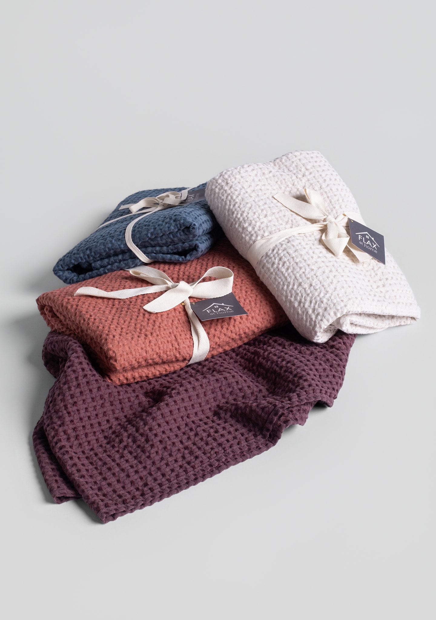 throw blanket linen cotton blend details