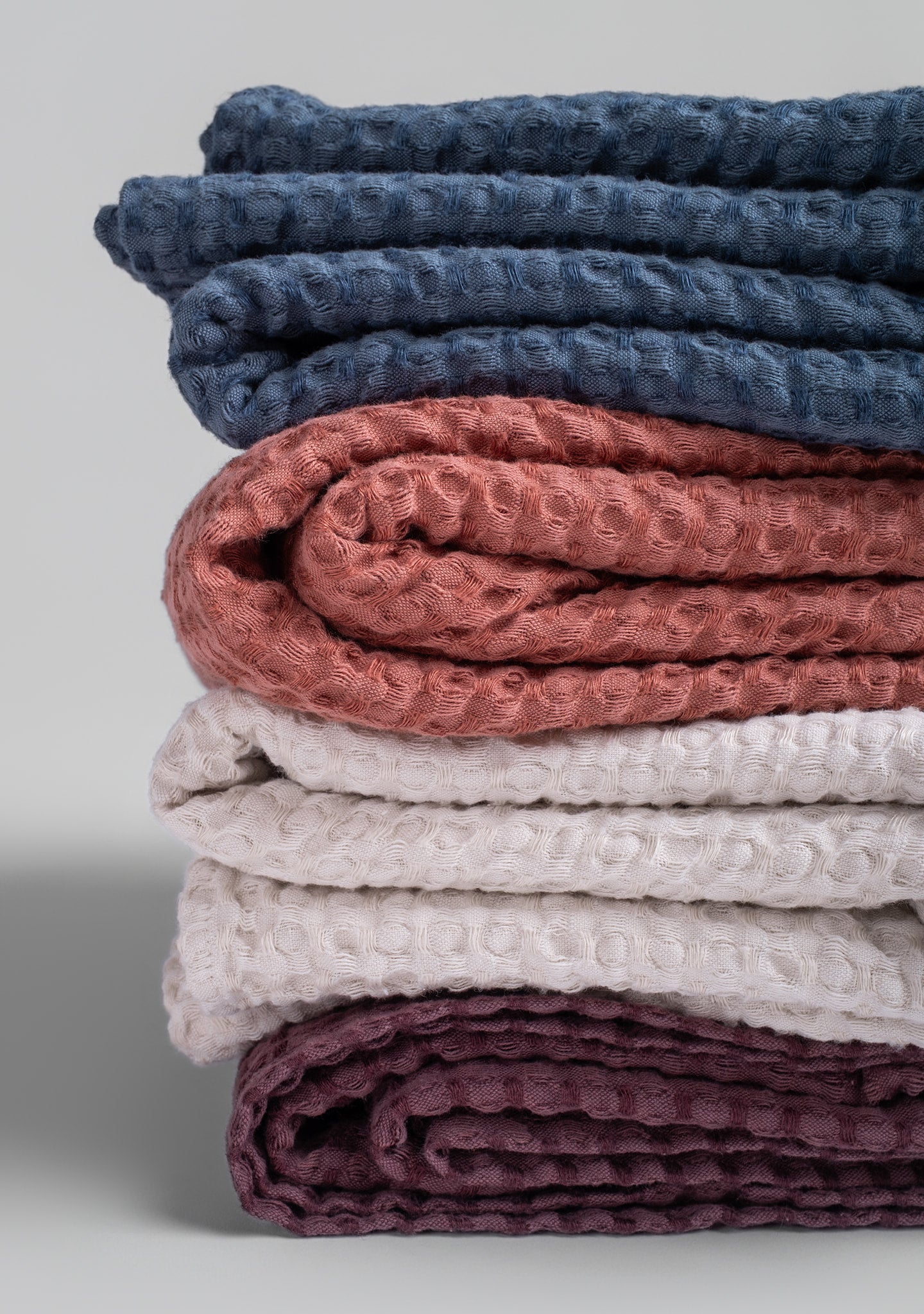 throw blanket linen cotton blend details