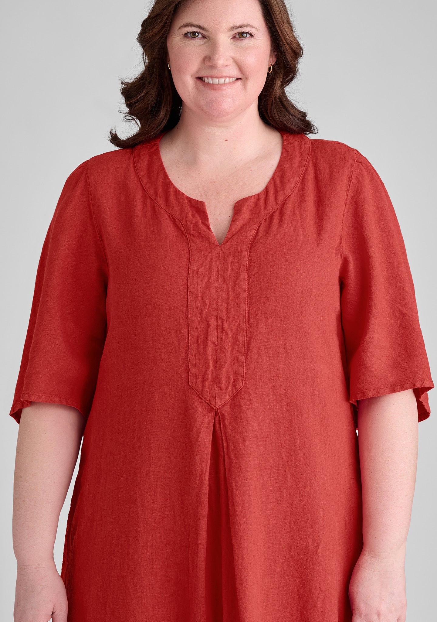 caftan dress linen maxi dress details