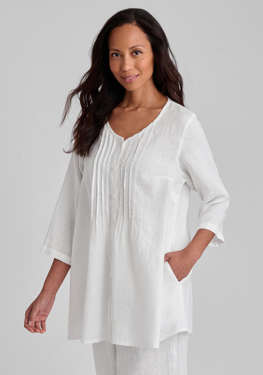 Linen Shirts For Women - FLAX