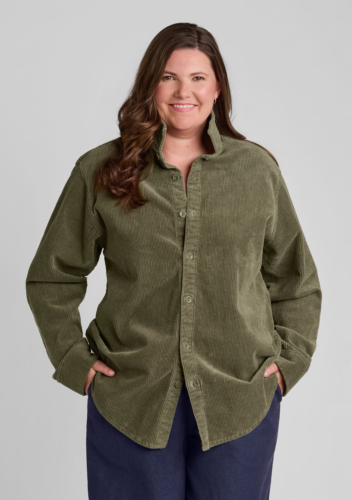 denim shirt button down shirt green