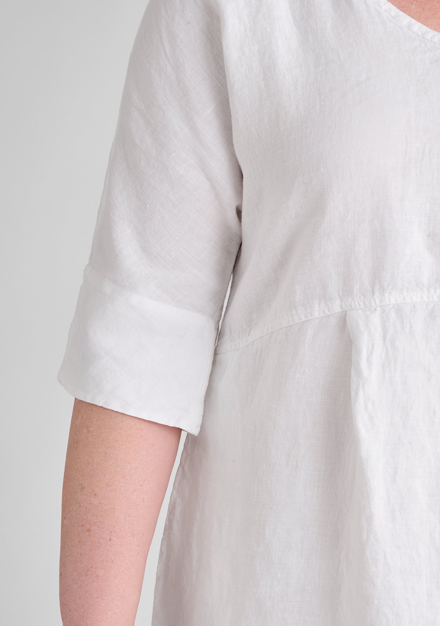 dolman dress linen dress details