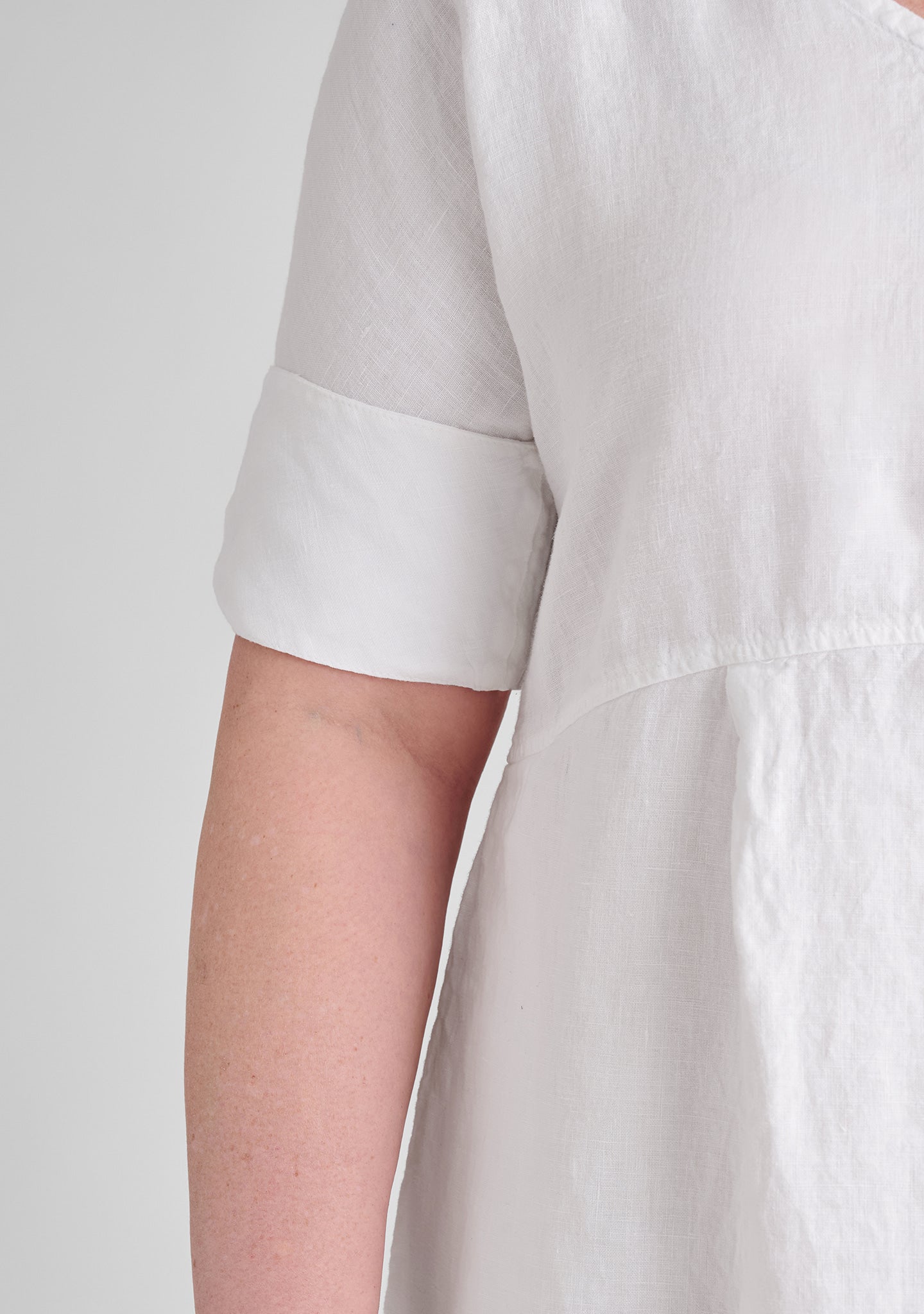 dolman dress linen dress details