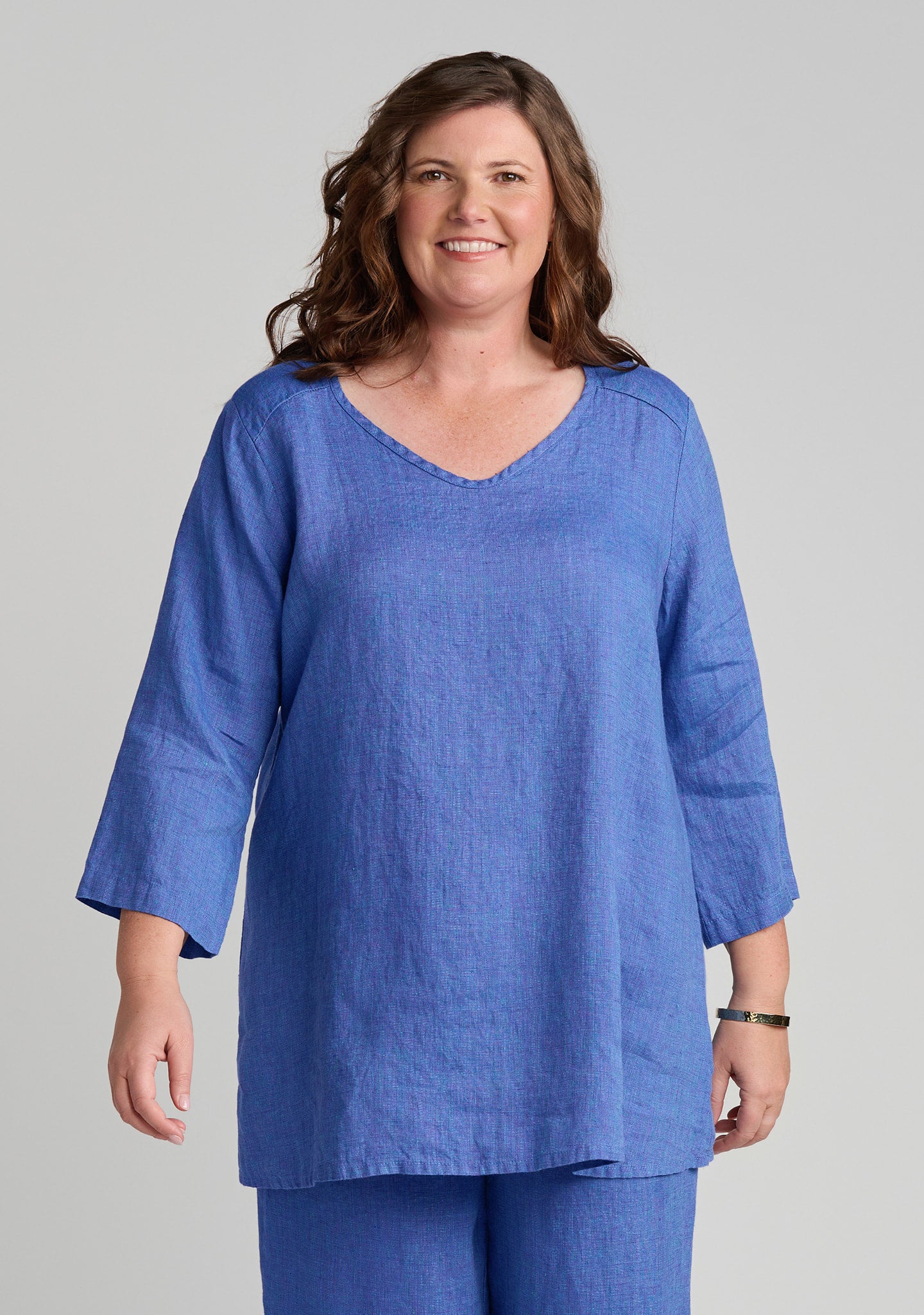 Dreamy Top - Linen Pullover - Ocean Yarn Dye
