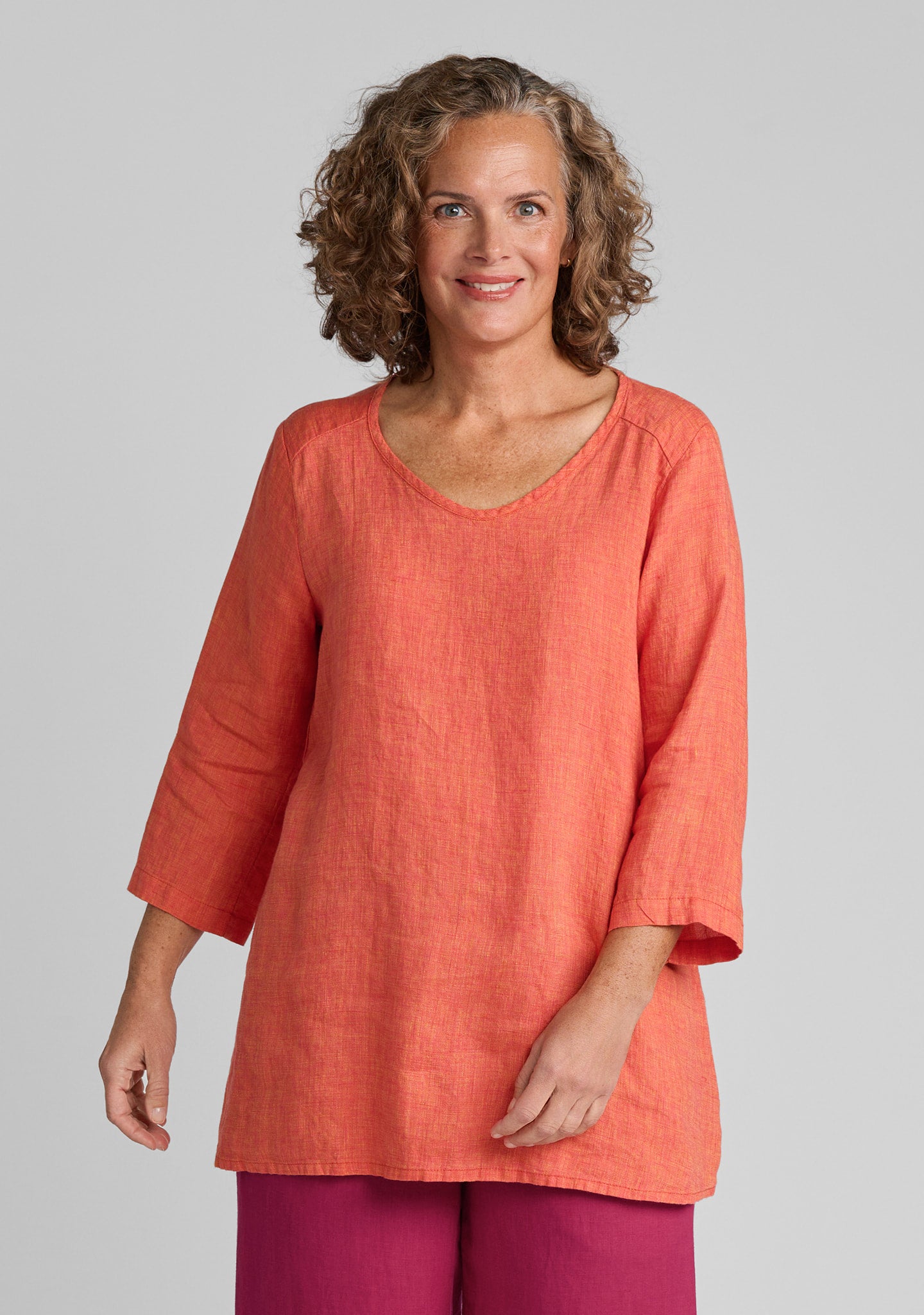 Dreamy Top - Linen Pullover - Sun Yarn Dye