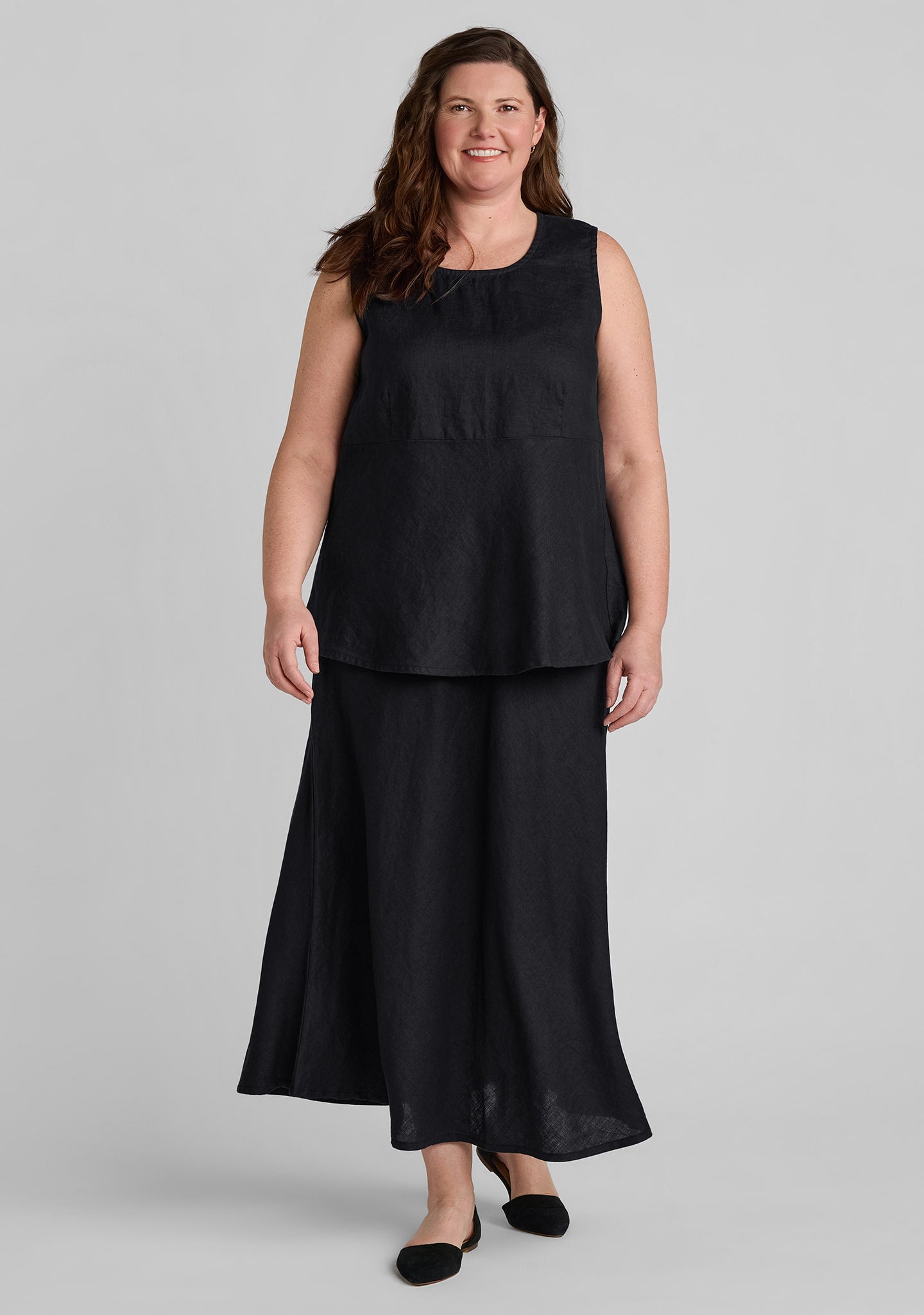 Evening Skirt - Linen Maxi Skirt – FLAX