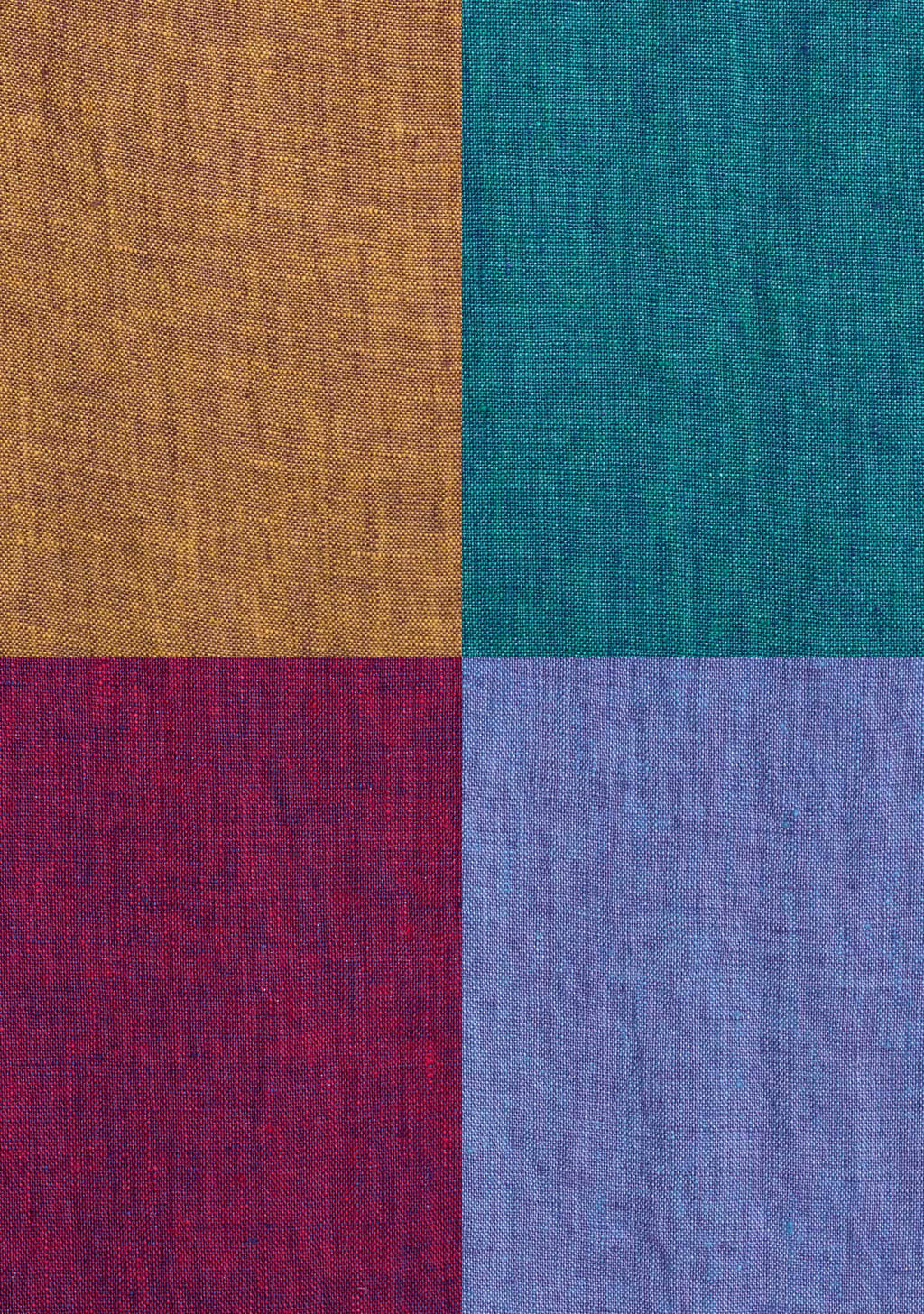 close up view of yarn dye fabrics