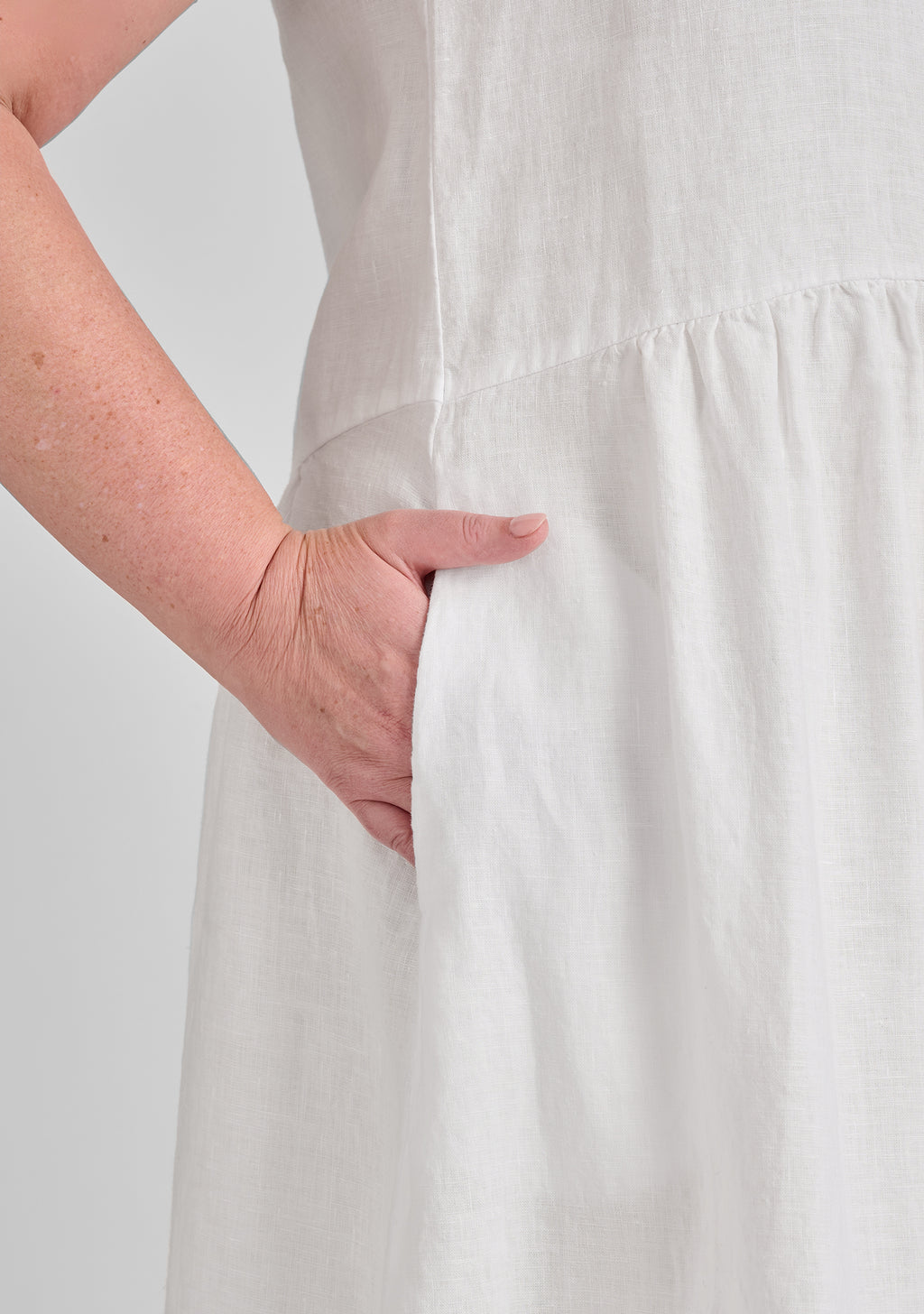 Flax-Full Dress - Linen Maxi Dress