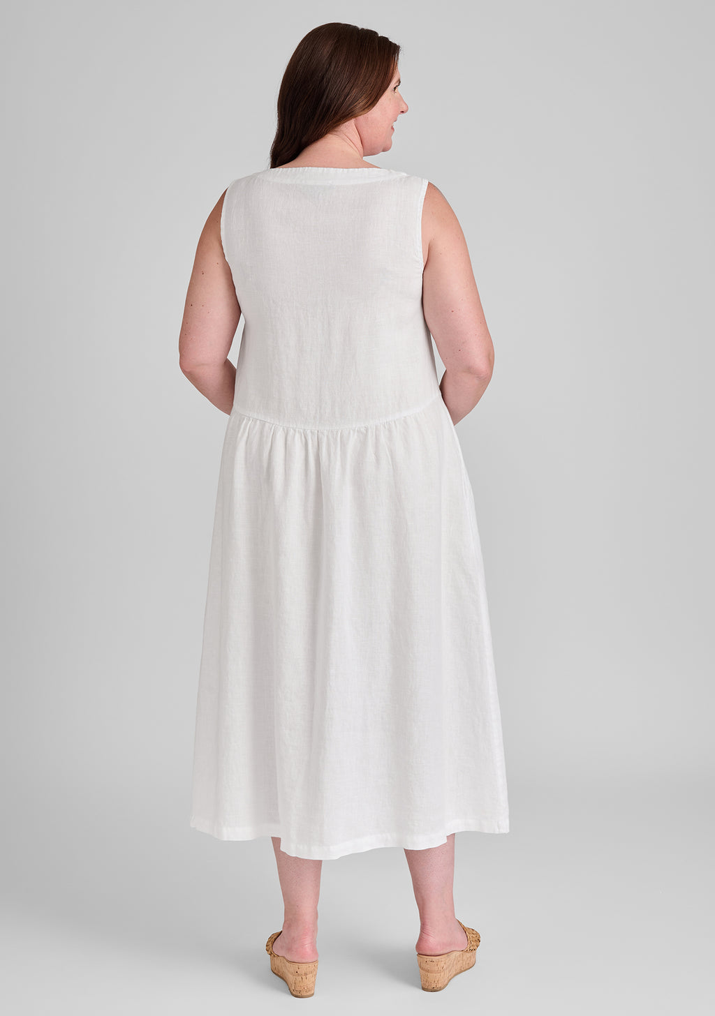 Flax-Full Dress - Linen Maxi Dress