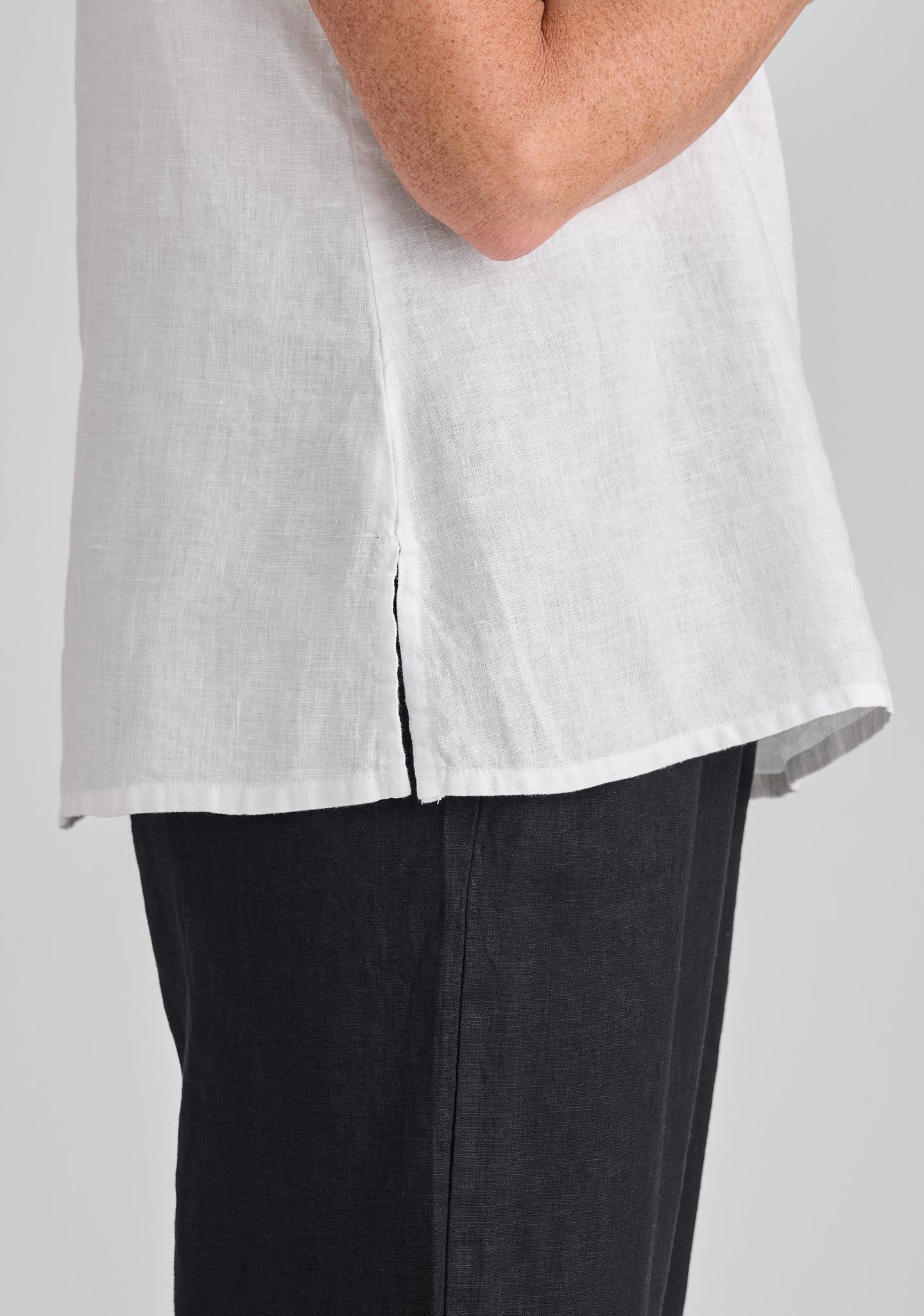 fundamental tank linen tank top details