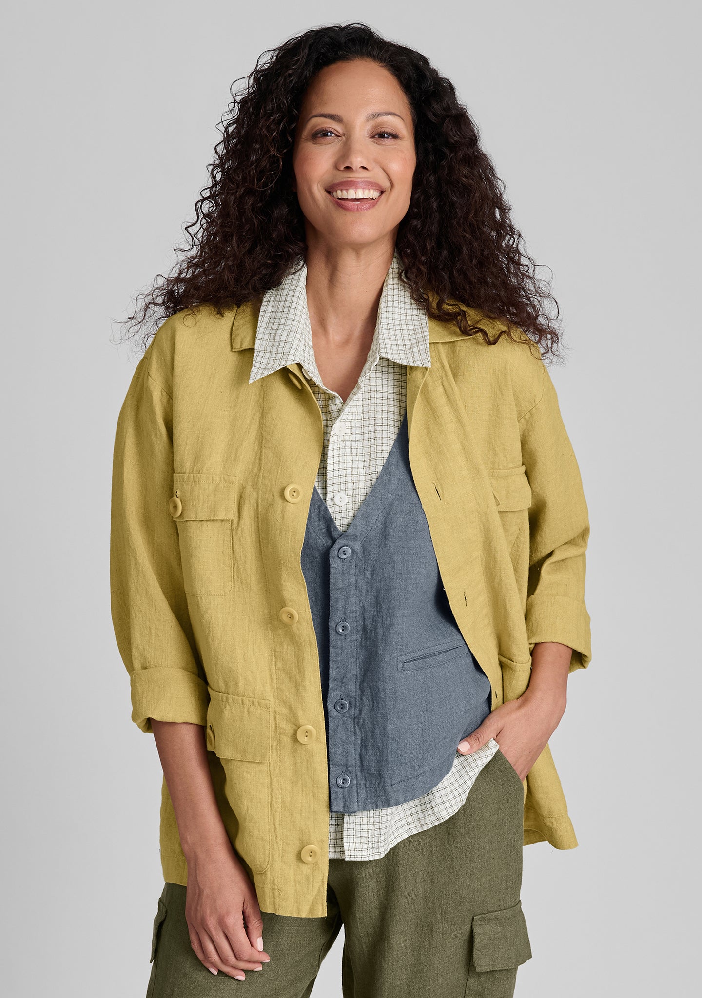 Linen Shirts For Women - FLAX