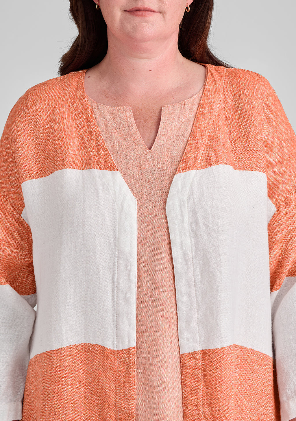 harmony jacket linen jacket details