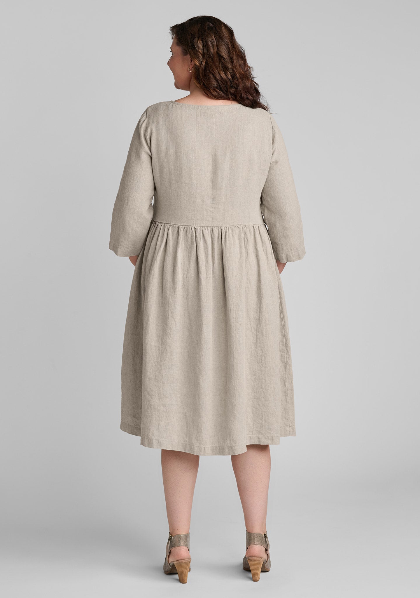 jolie dress linen dress details