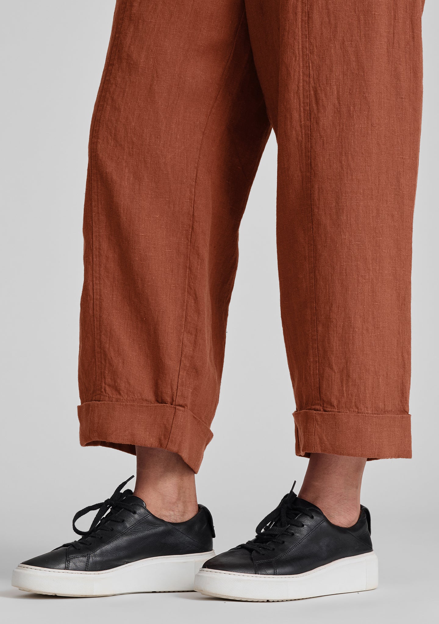 keen pant linen drawstring pants details