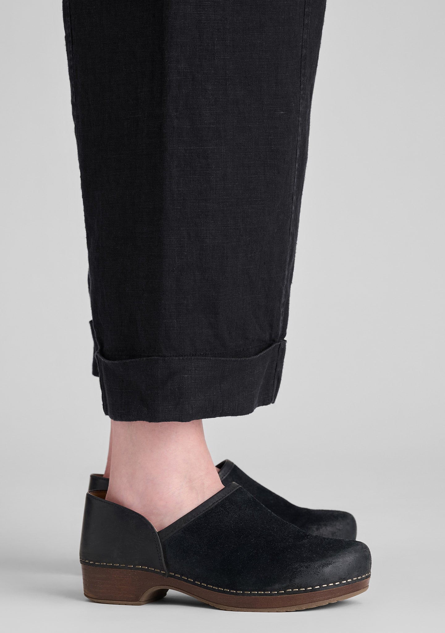 keen pant linen drawstring pants details