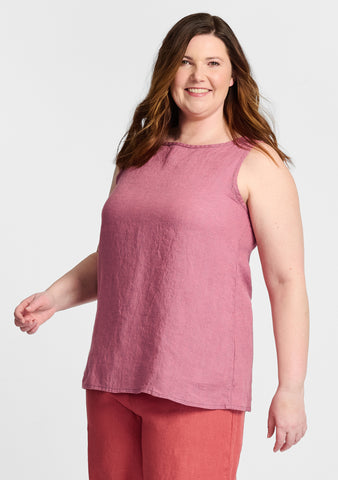 Linen Tank Tops For Women - FLAX – FLAX