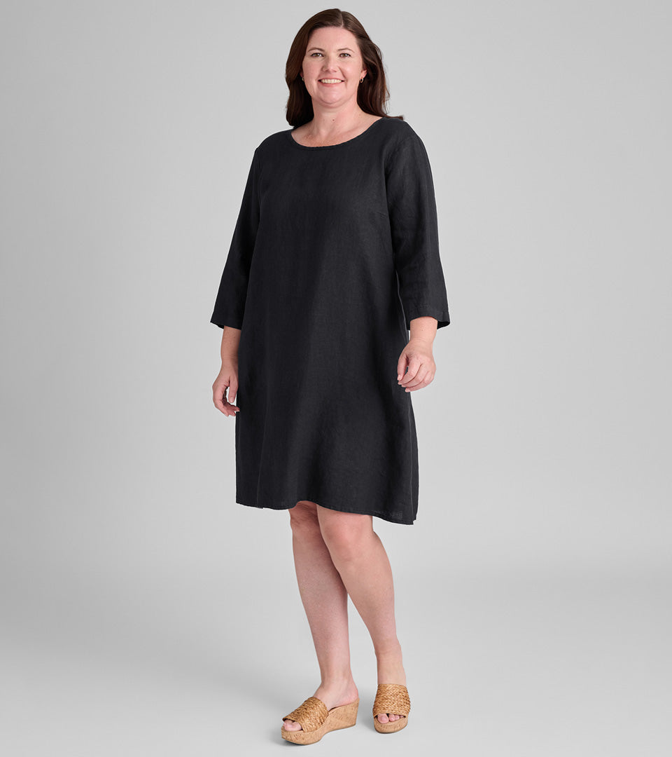 Women's linenHappy Gathers Dress