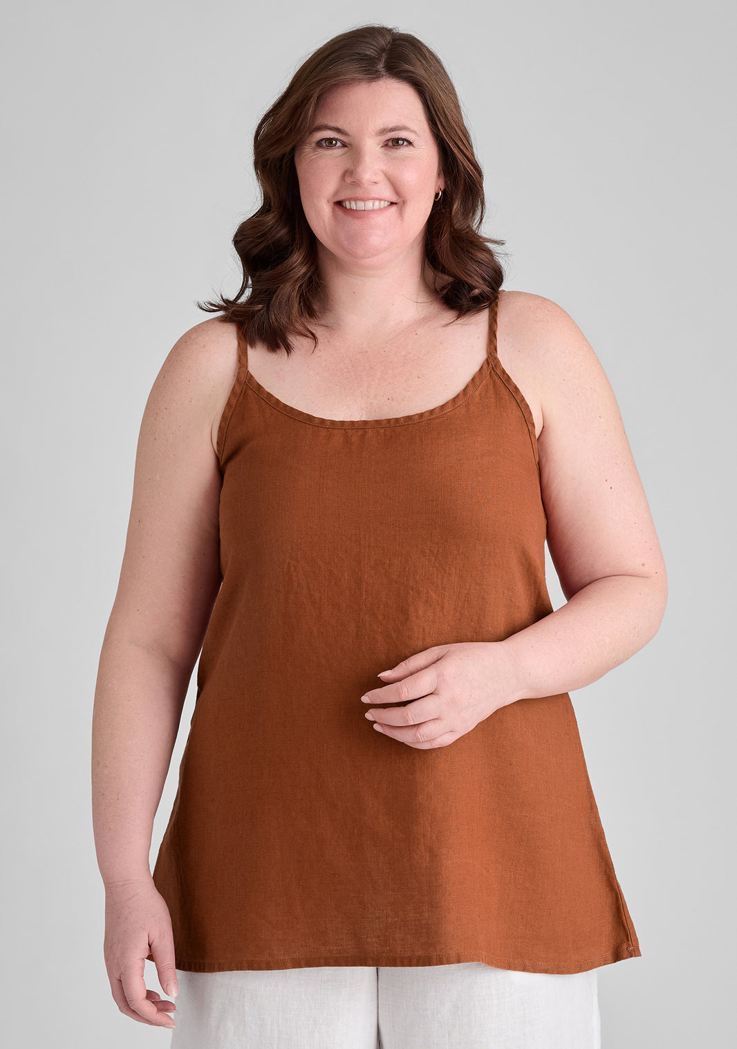 Roadie Top - Linen Tank Top - FINAL SALE