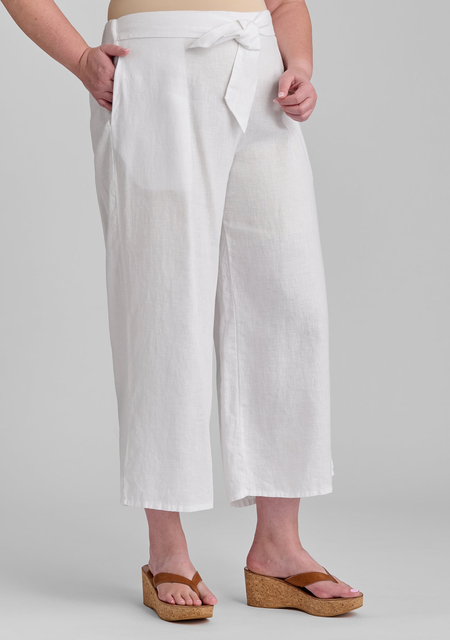 Obi Pant - Linen Tie Pants