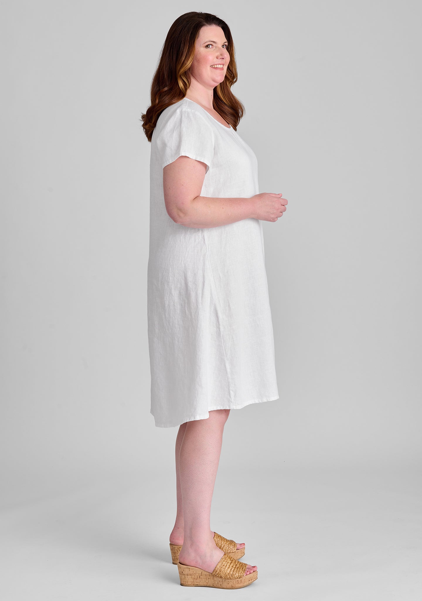 Simple Dress - Linen Shift Dress