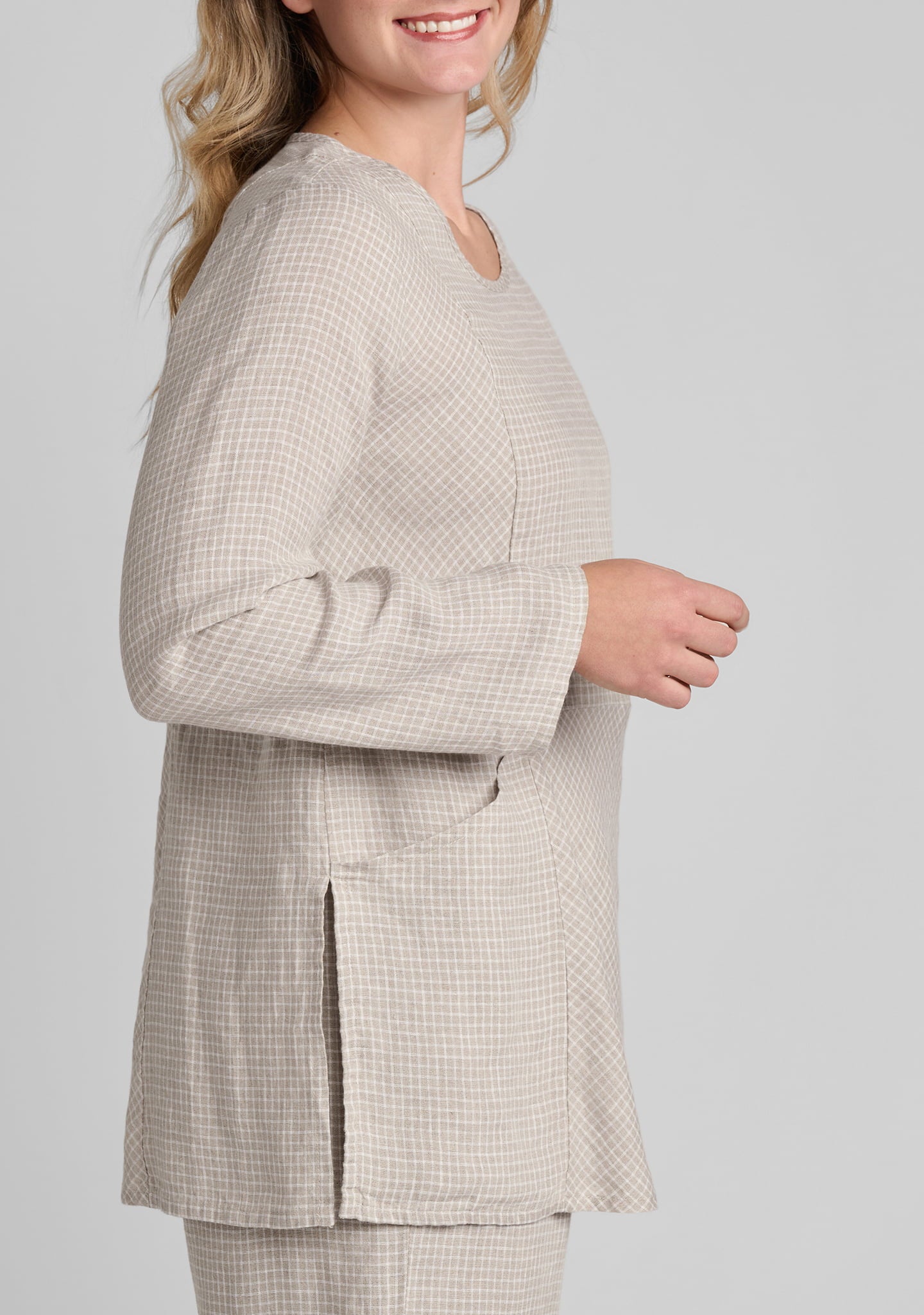 picnic shirt linen pullover details