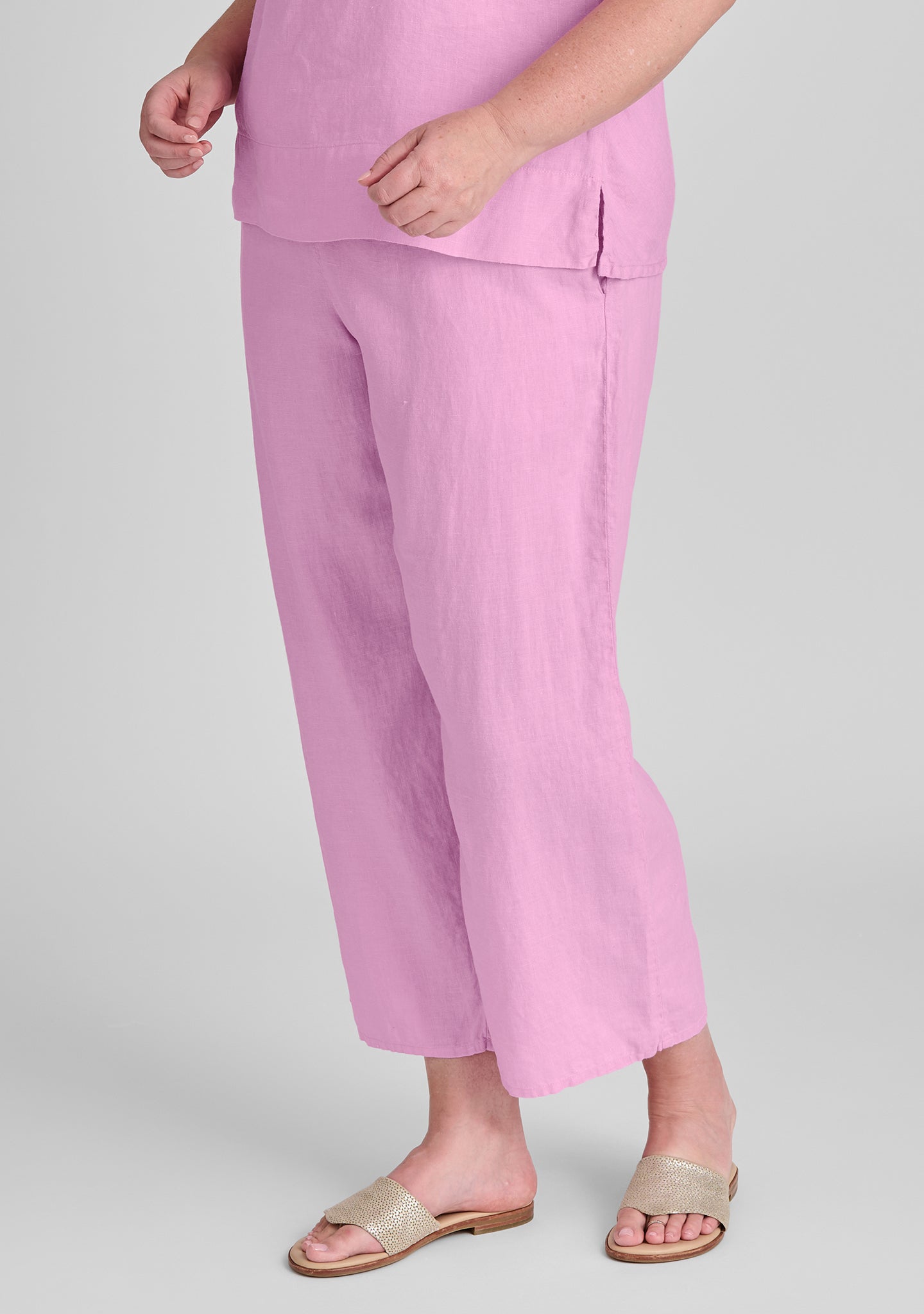 Renewed Flood - Linen Drawstring Pants - FINAL SALE - Magnolia