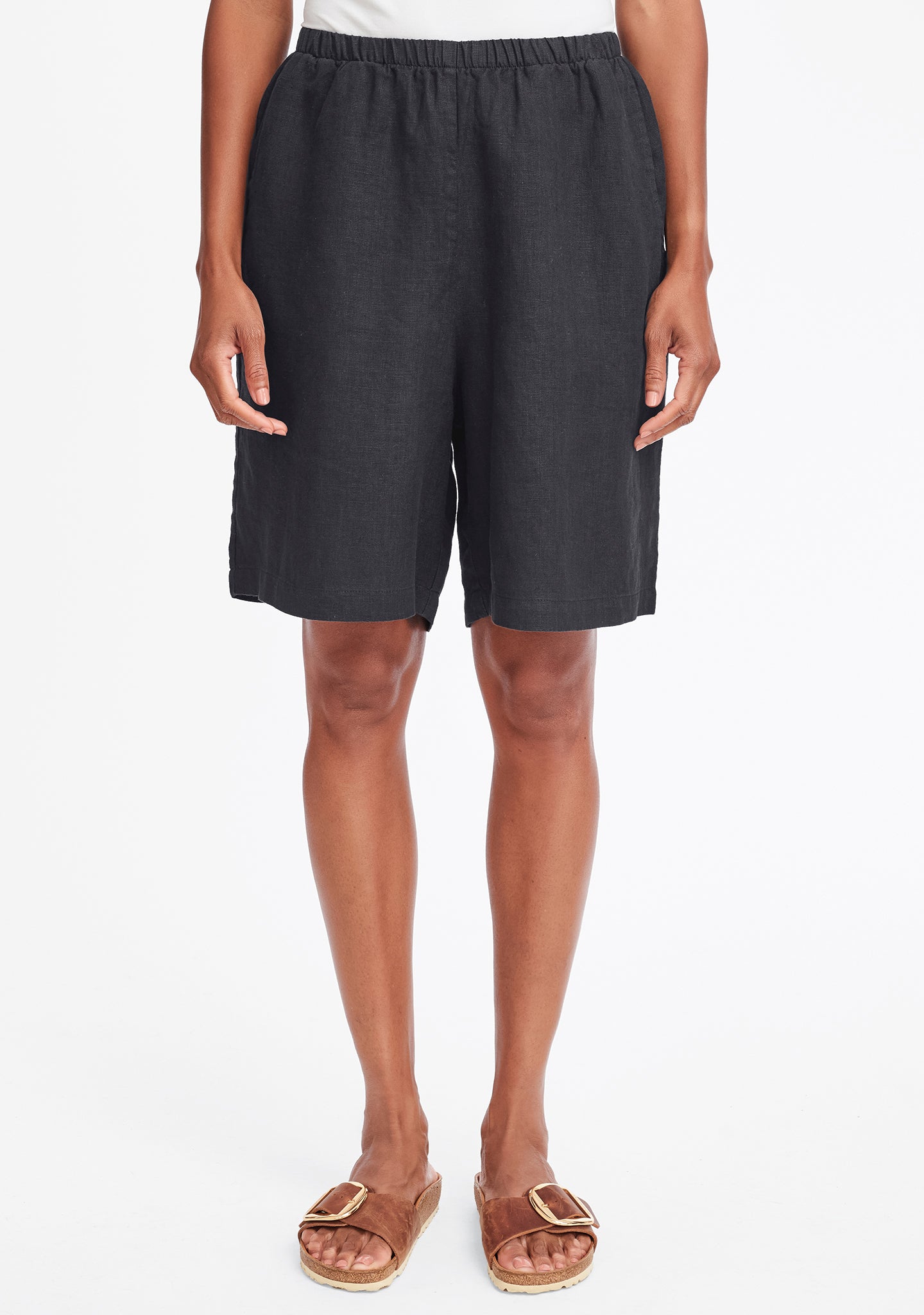 sun shorts linen shorts grey