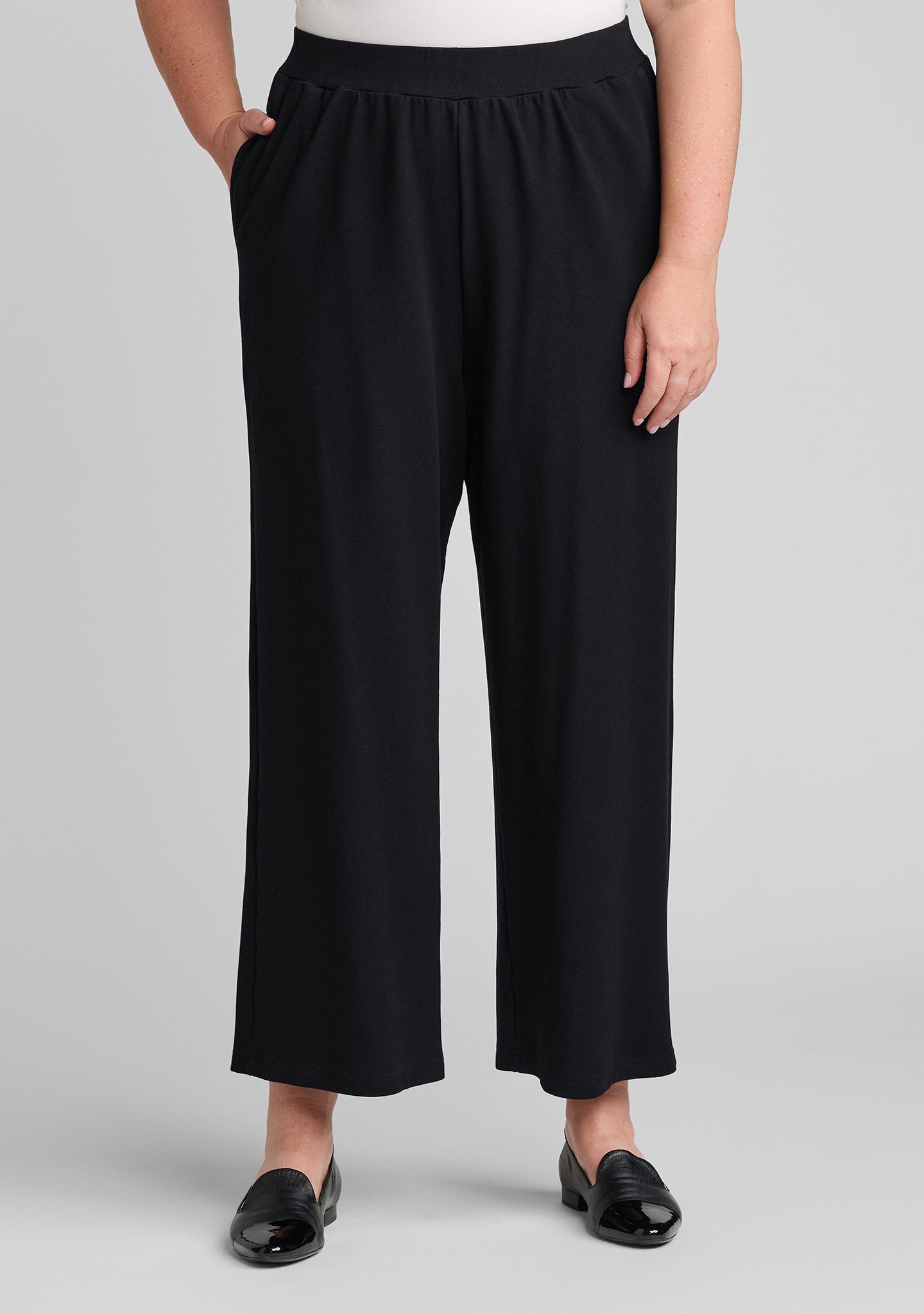 the pant pants with elastic waist details