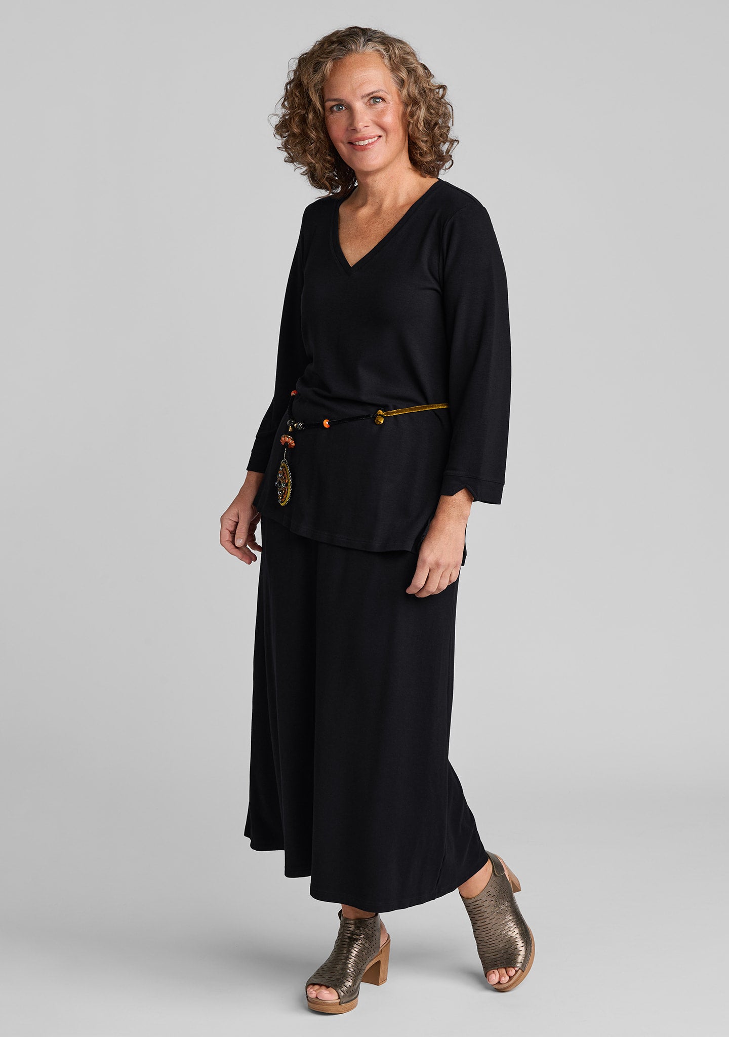 the skirt maxi skirt black