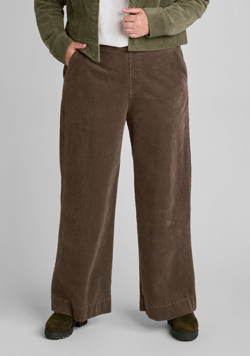 trouser full length pants brown