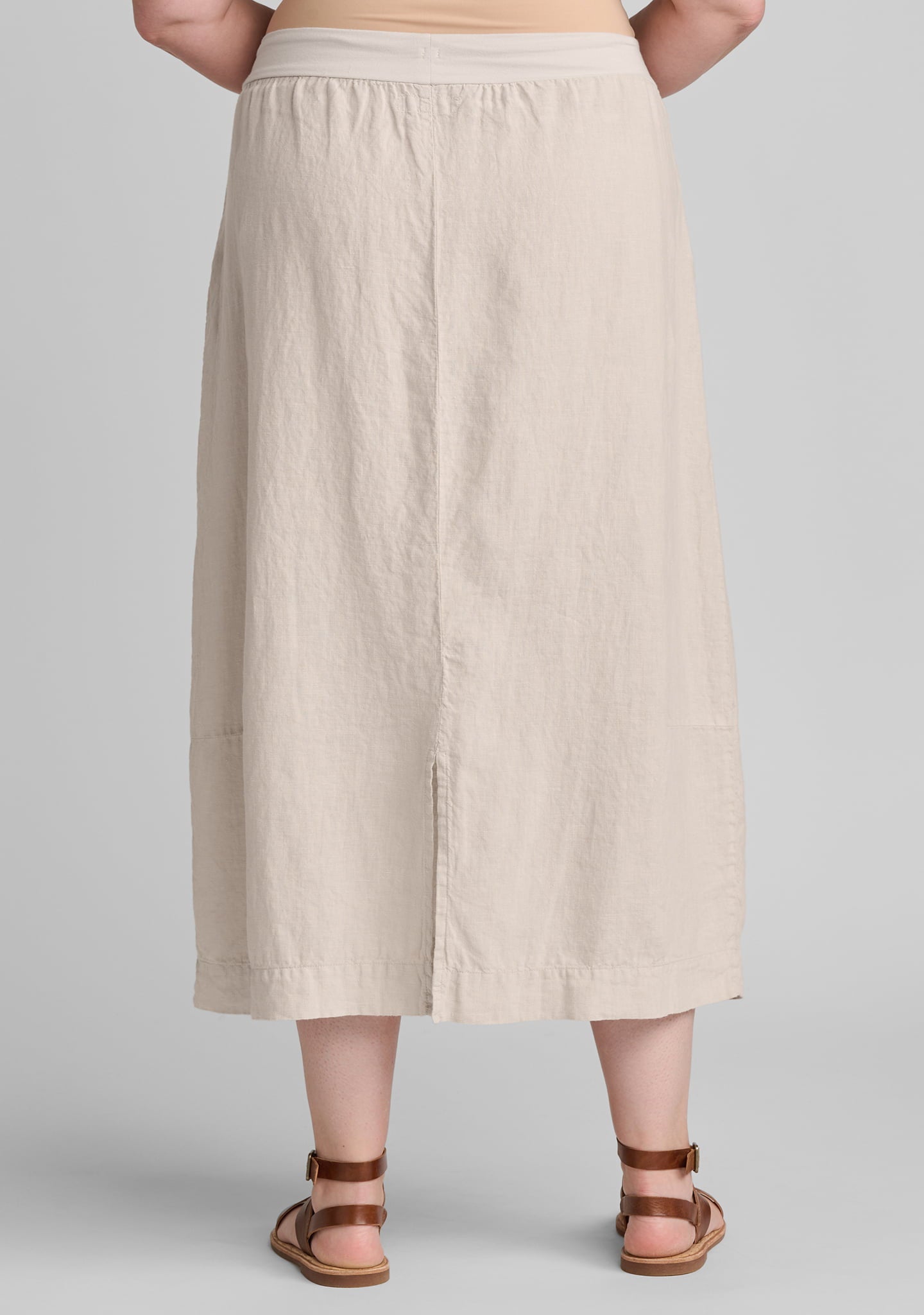 urban skirt linen skirt details