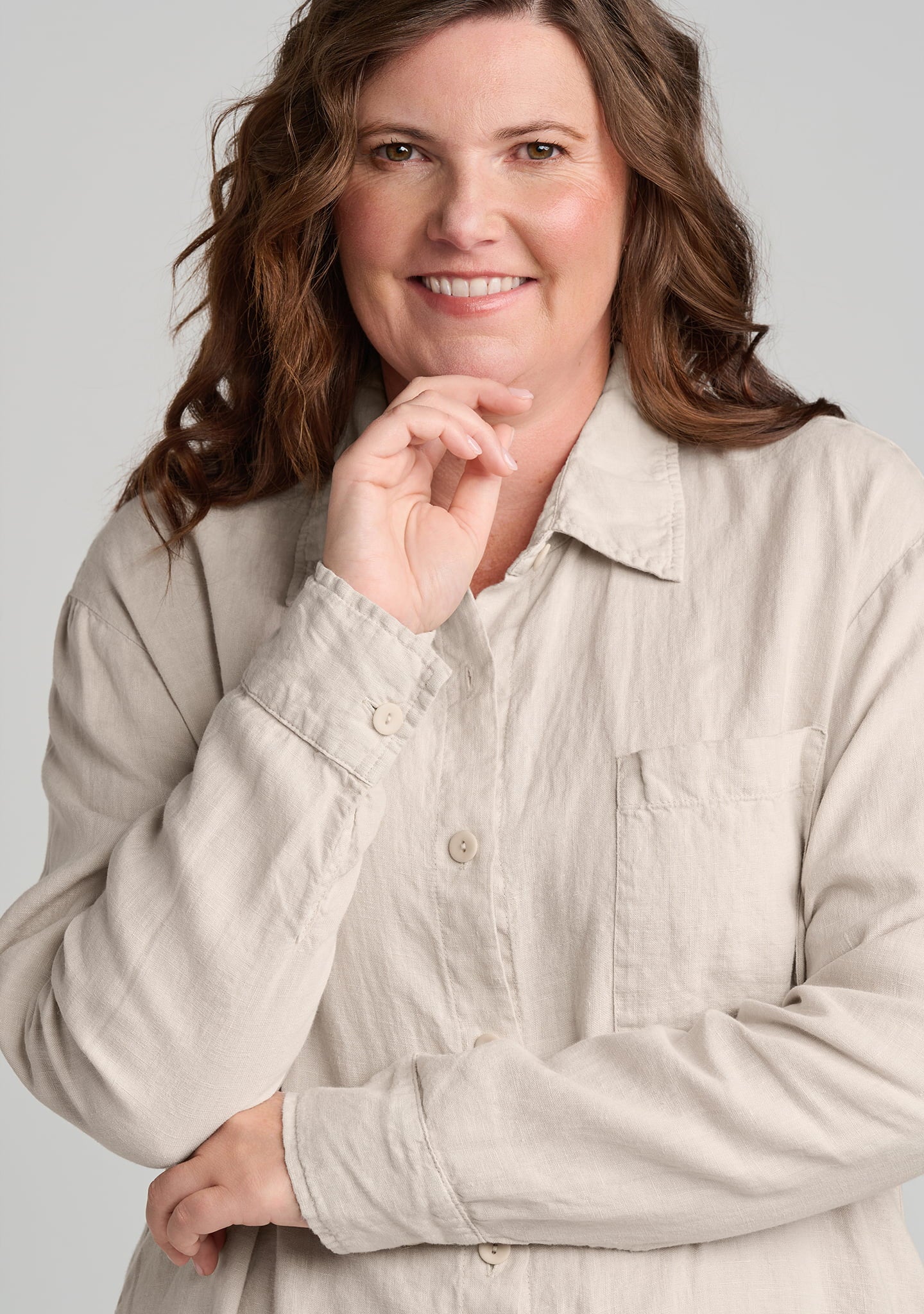 weekender dress linen button down dress details