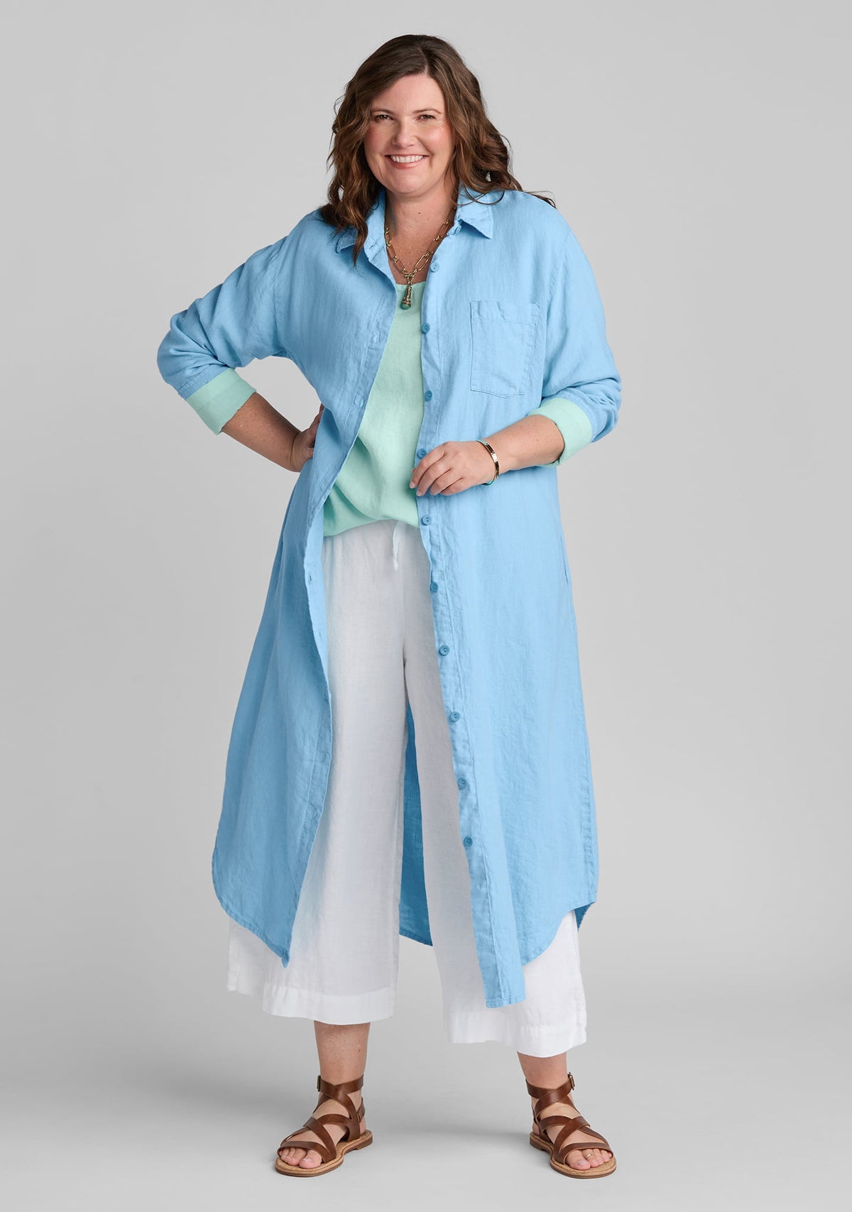 linen button down shirt dress Weekender Navy Blue Prom Silk · Pockets Sweet Pea Color:As Picture Purple