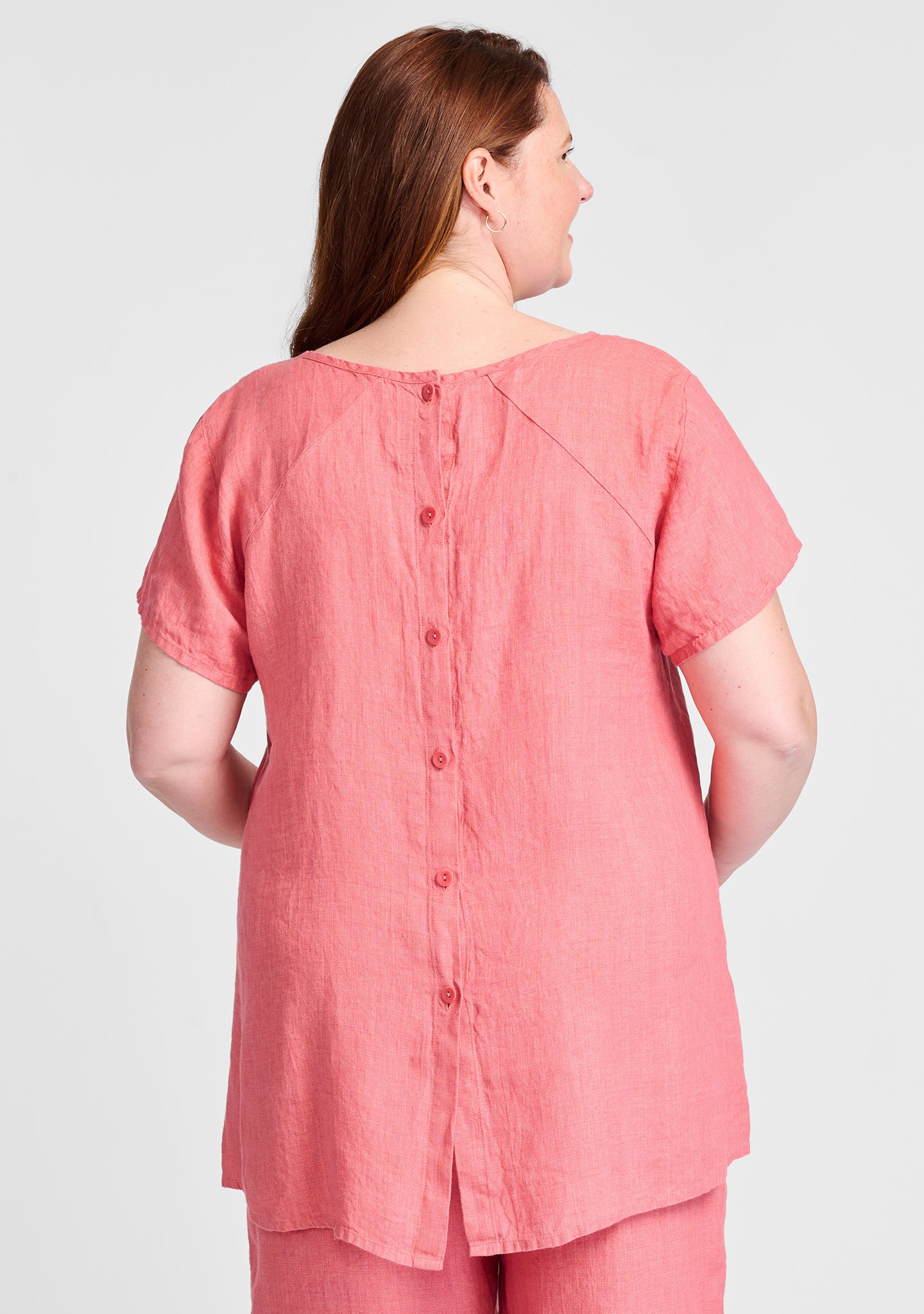 blossom blouse linen shirt details