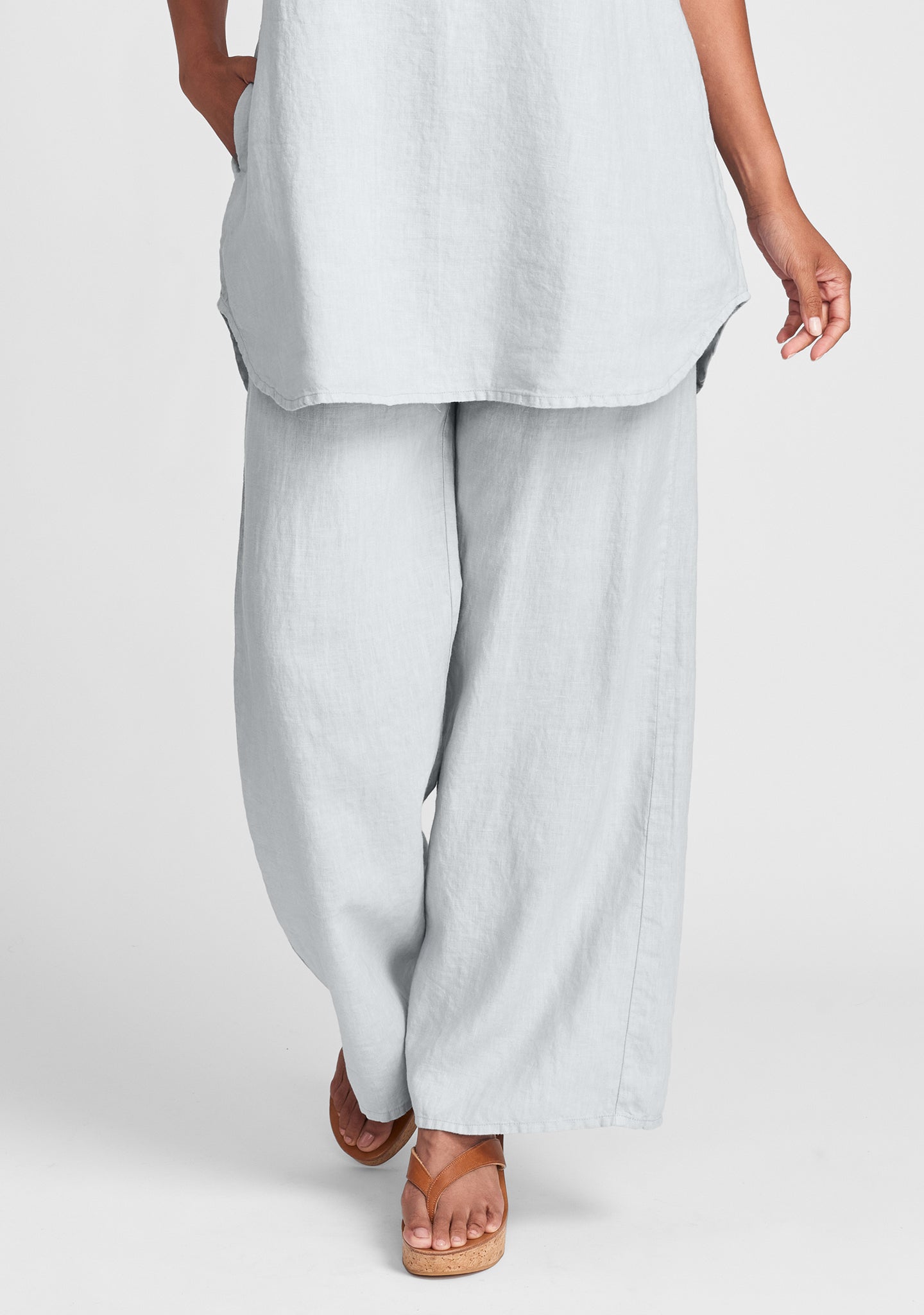 linen pant linen drawstring pants grey