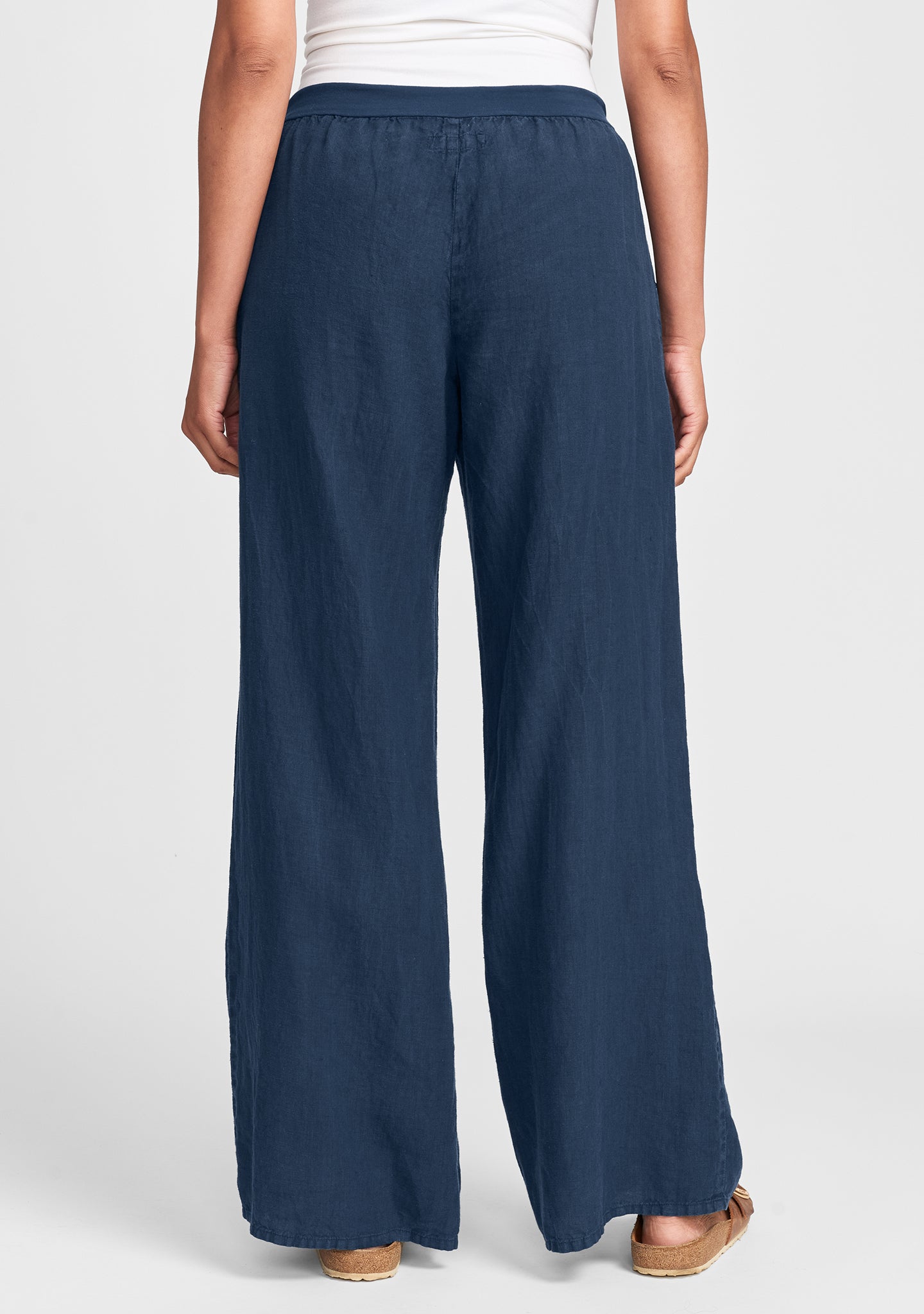 linen pant linen drawstring pants details