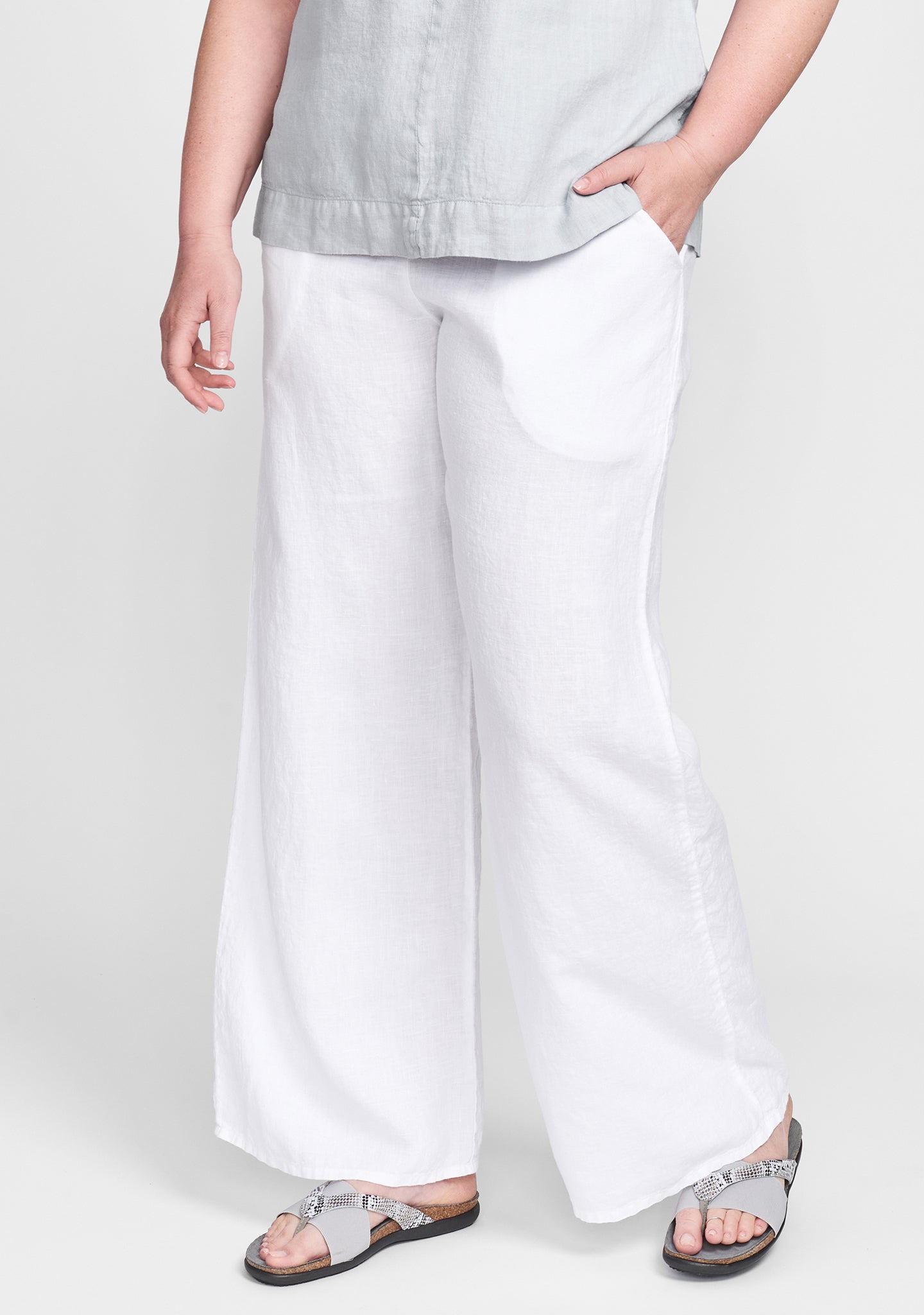 linen pant linen drawstring pants details