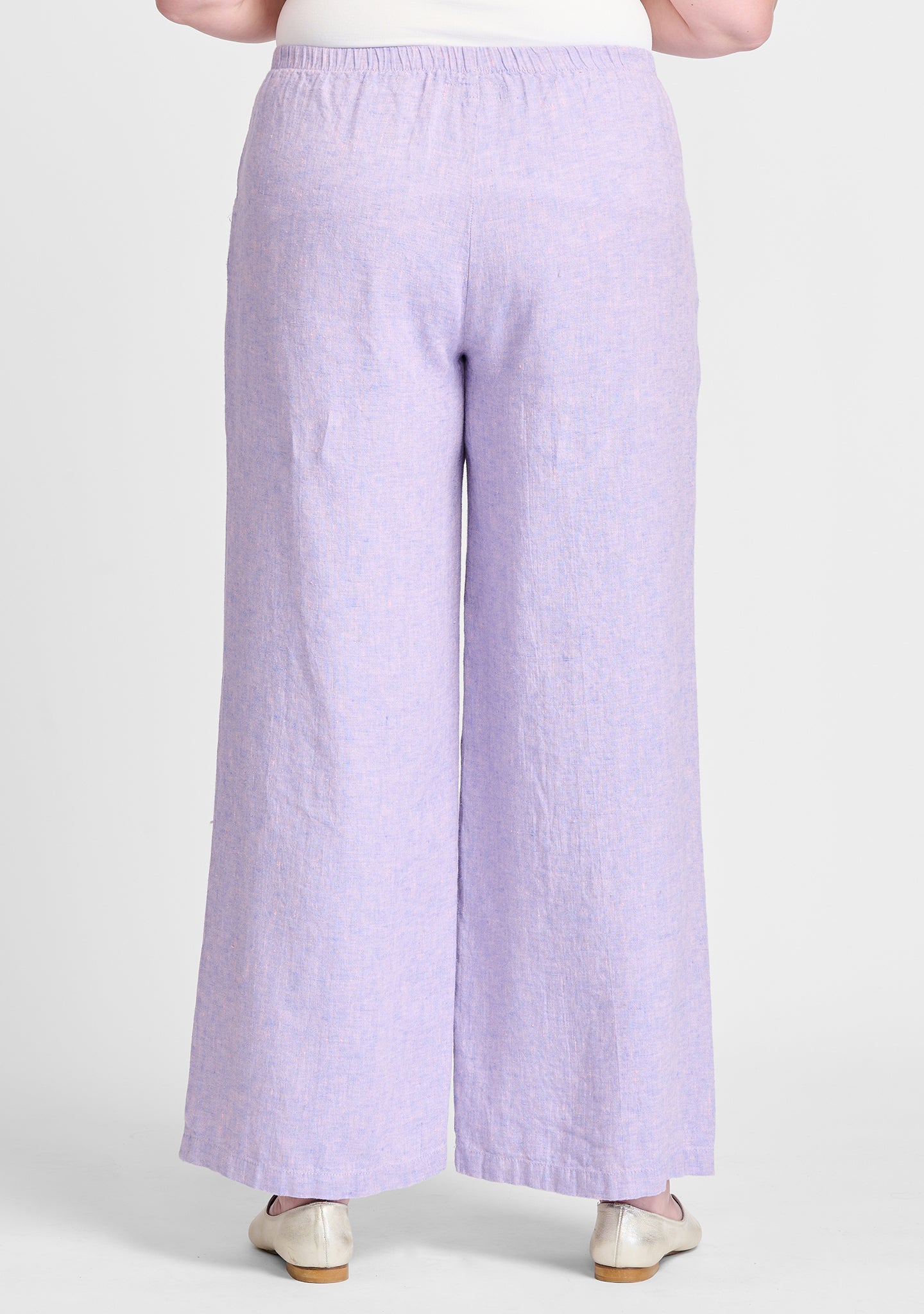 Flowing Pant - Linen Pants With Elastic Waist