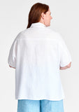 lauren shirt linen button down shirt details