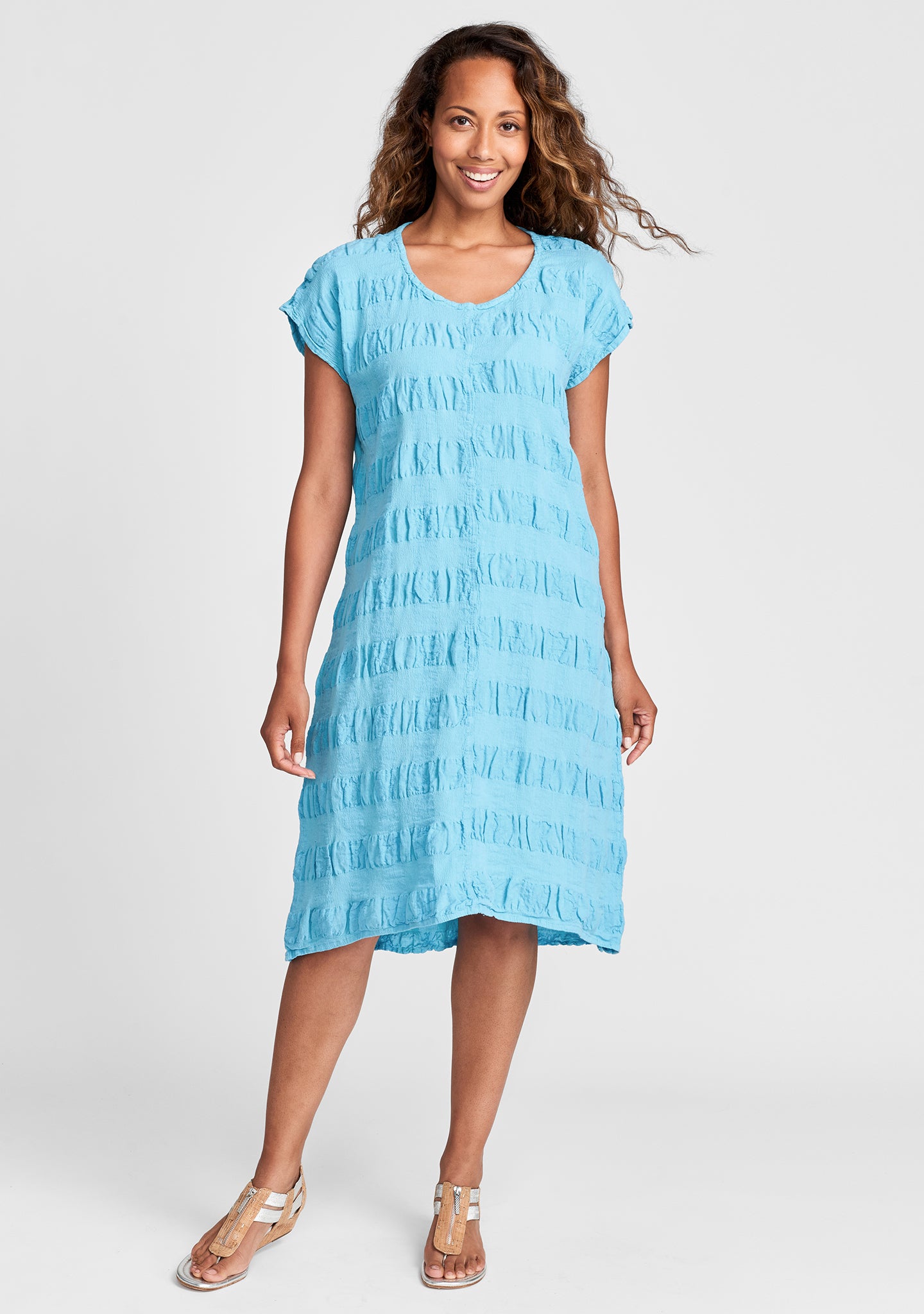 lofty dress linen dress blue