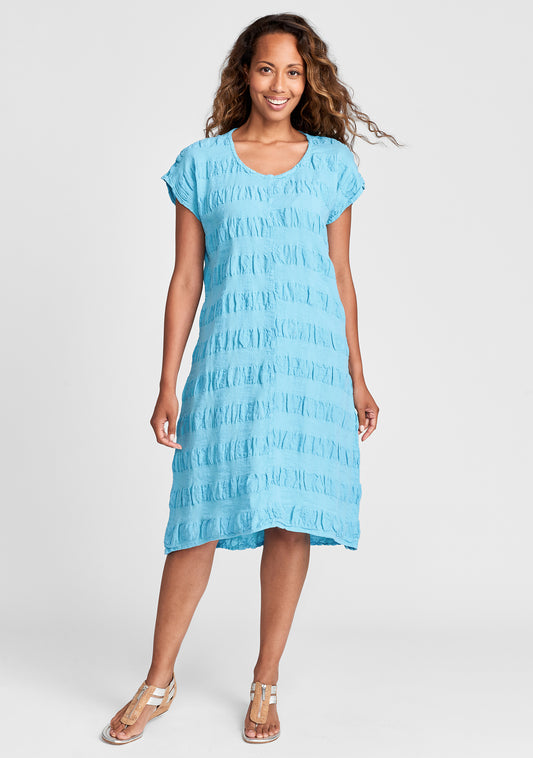 lofty dress linen dress blue