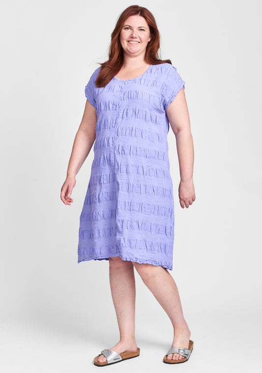 lofty dress linen dress purple